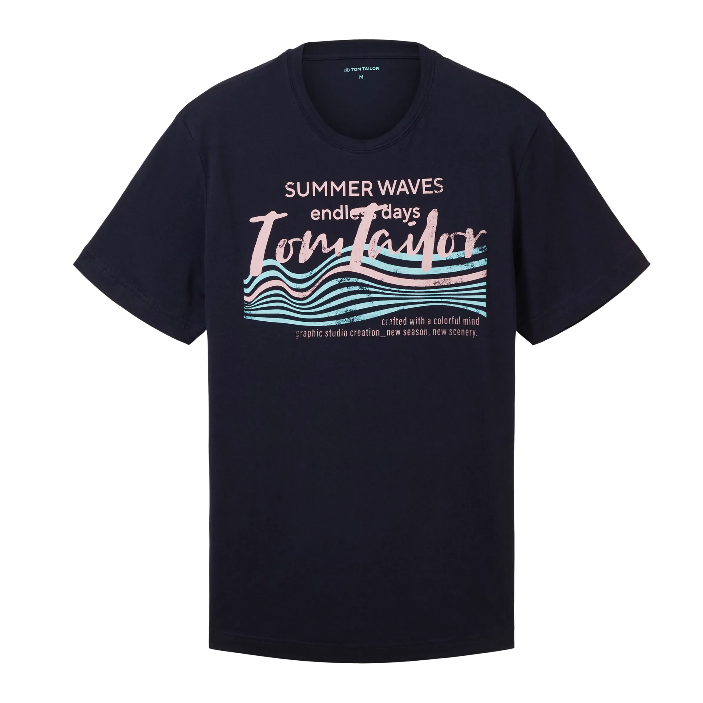 Tom Tailor 1038661 printed t-shirt Blau 880584 10668 1 Tom Tailor 1038661 printed t-shirt Blau 880584 10668 1