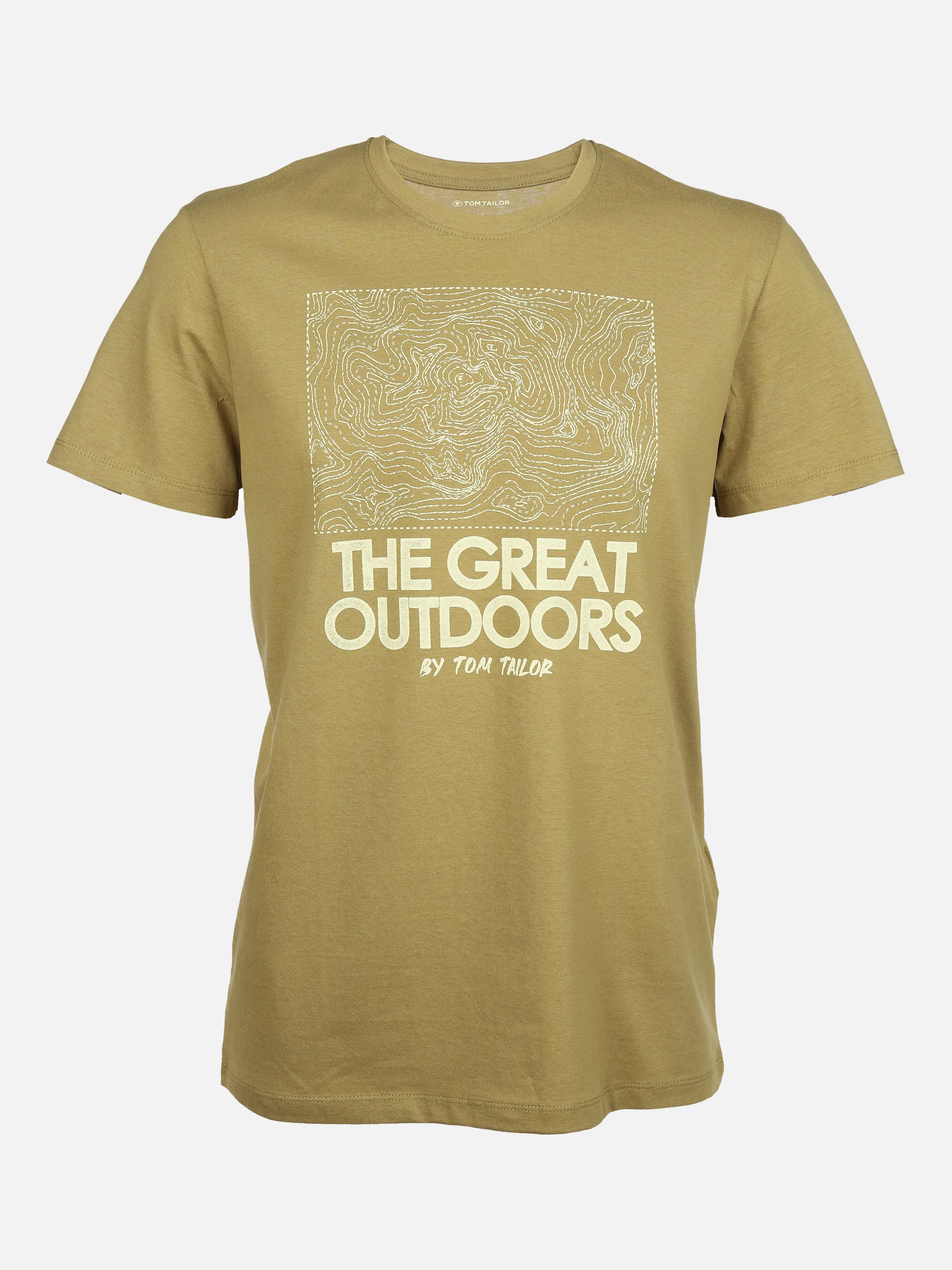 Tom Tailor 1030052 printed crewneck t-shi Grün 862562 27505 1 Tom Tailor 1030052 printed crewneck t-shi Grün 862562 27505 1