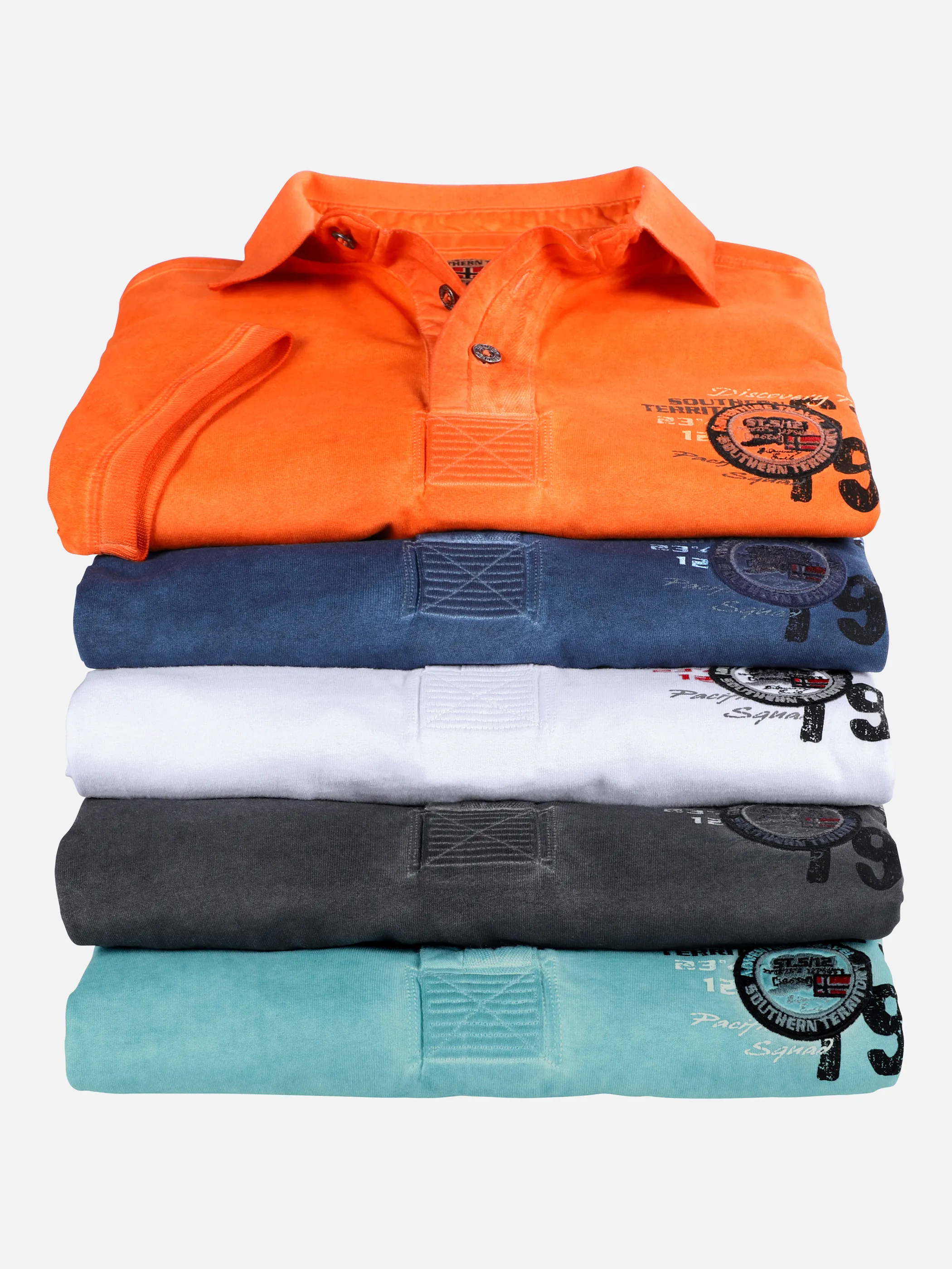 Southern Territory He. Poloshirt 1/2 Arm Orange 873019 ORANGE 4