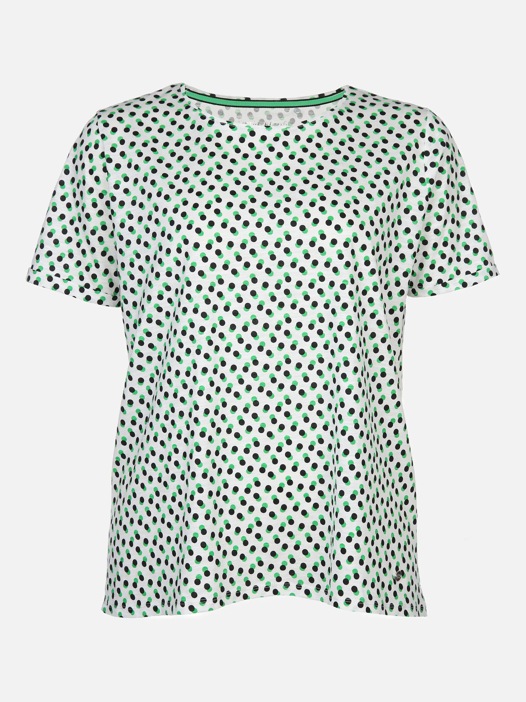 Sonja Blank Da-gr.Gr. Alloverprintshirt Weiß 873326 OFFWH/GRÜ 1 Sonja Blank Da-gr.Gr. Alloverprintshirt Weiß 873326 OFFWH/GRÜ 1