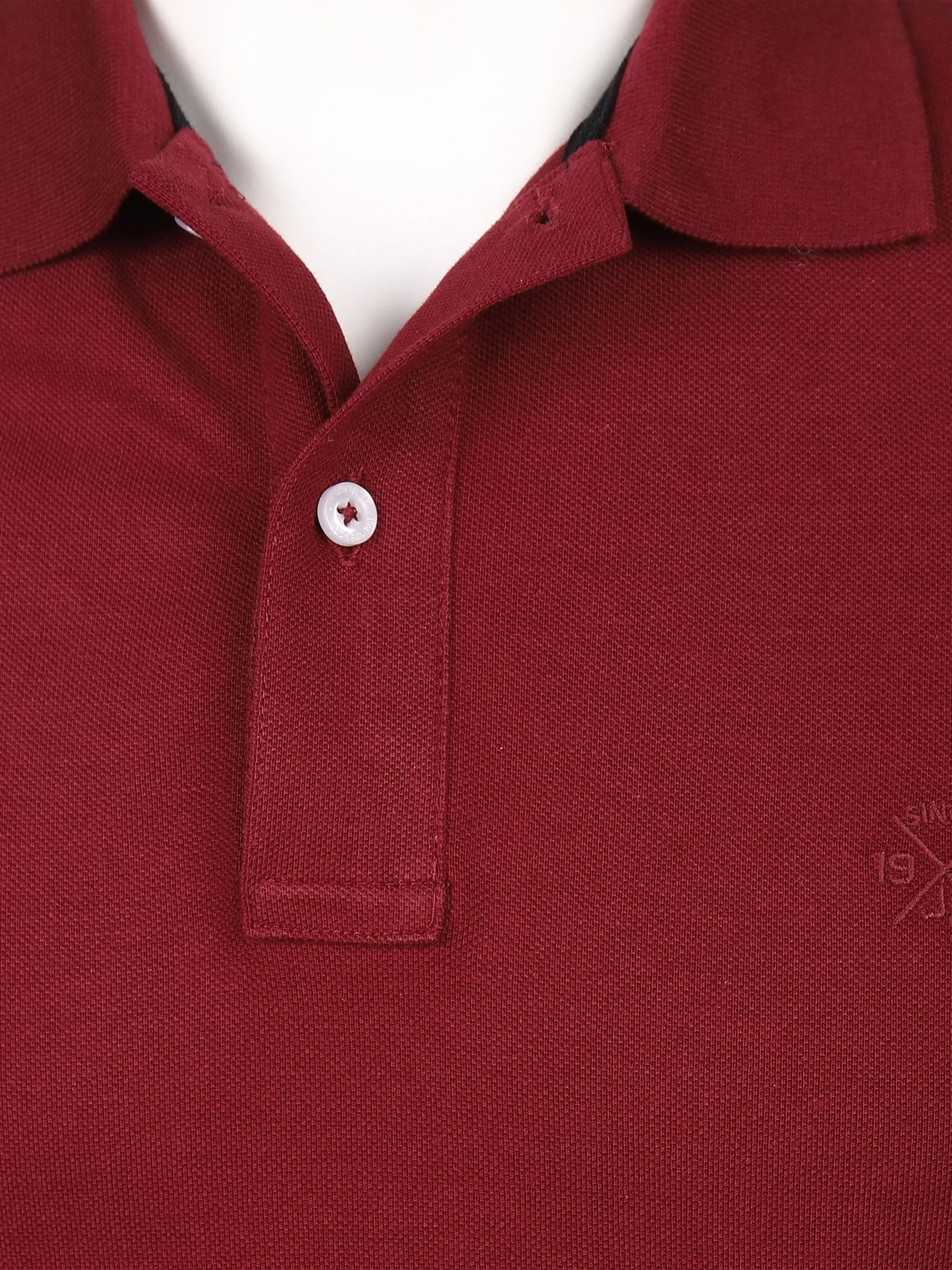 Jim Spencer He. Poloshirt 1/2 Arm uni basic Rot 852325 DH´RED 3