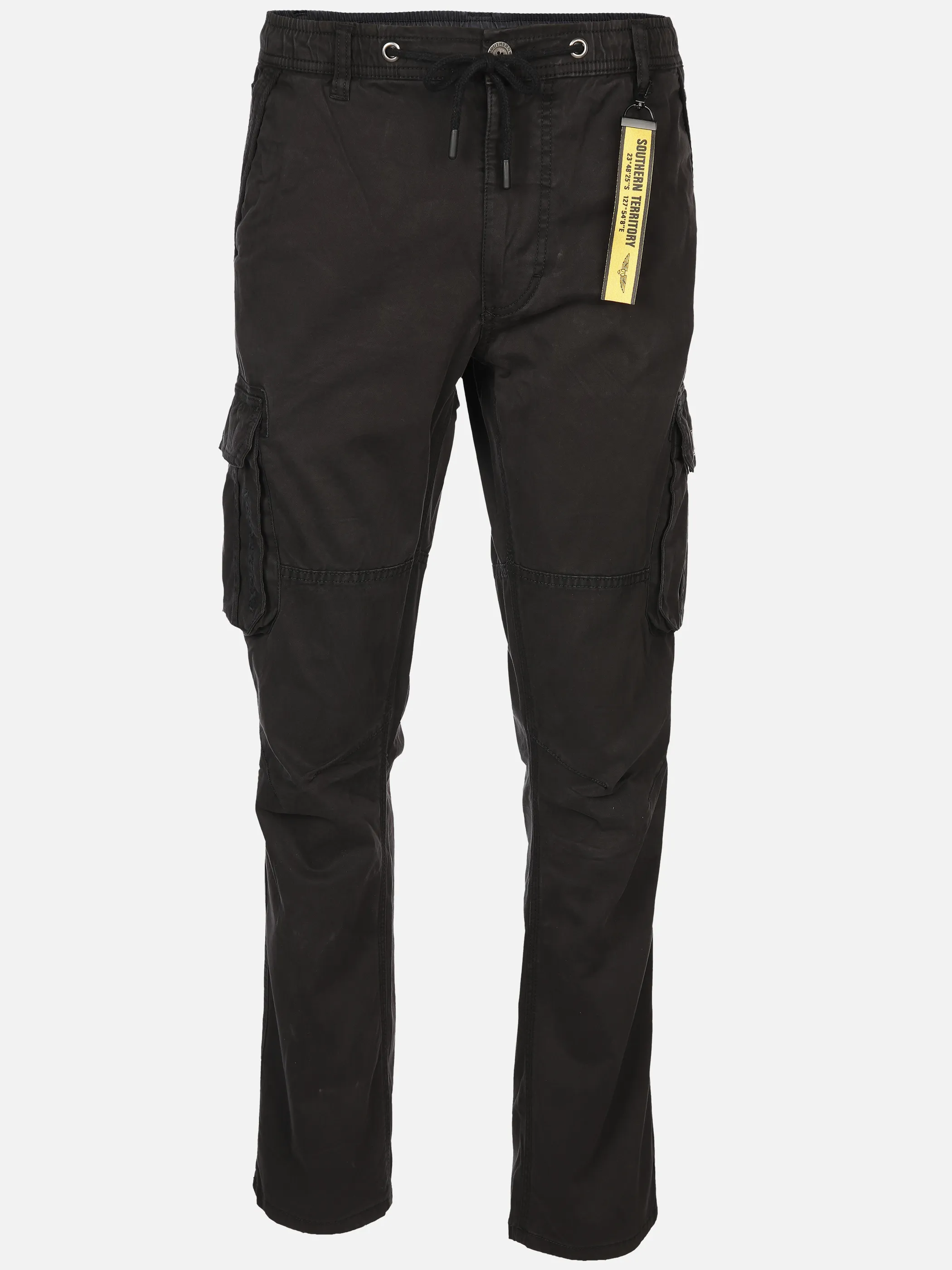 Southern Territory He. Cargohose washer Schlupfbund Schwarz 897103 BLACK 1 Southern Territory He. Cargohose washer Schlupfbund Schwarz 897103 BLACK 1