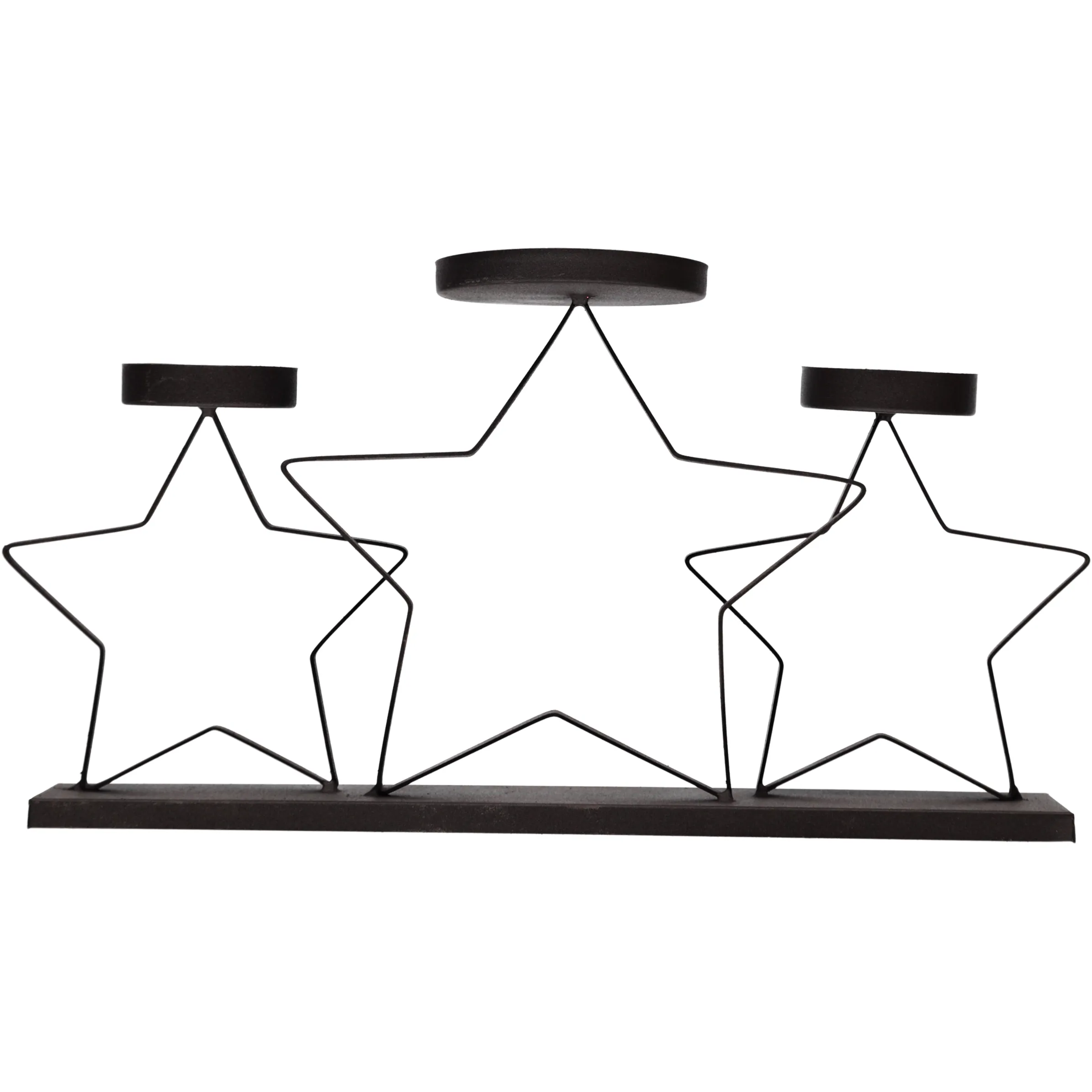 Weihnachten Teelichthalter Stern 35x9x21cm Schwarz 830120 SCHWARZ 2 Weihnachten Teelichthalter Stern 35x9x21cm Schwarz 830120 SCHWARZ 2