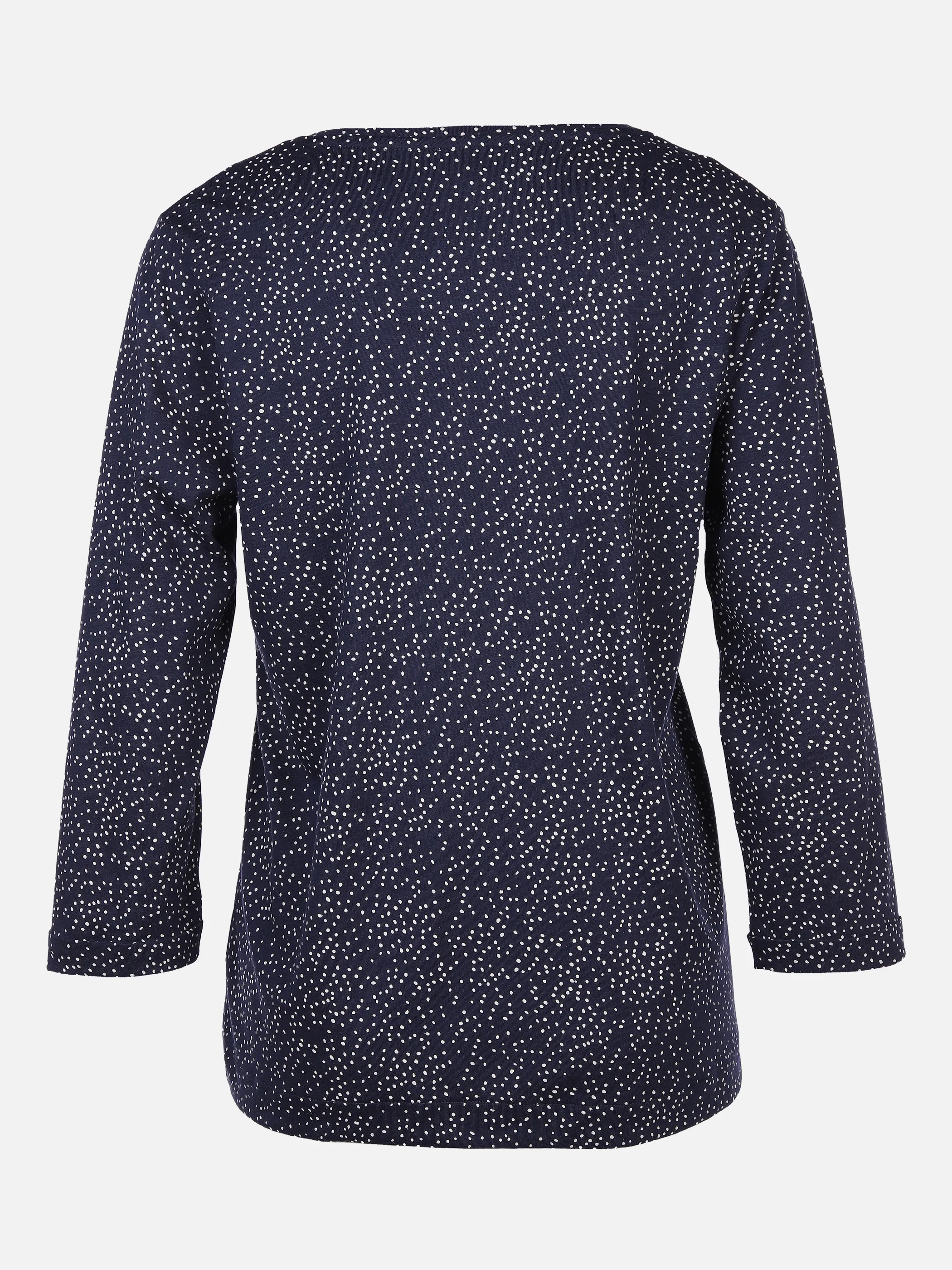 Sure Da-Printshirt m. 3/4 Arm Blau 872579 NAVY/OFFWH 2 Sure Da-Printshirt m. 3/4 Arm Blau 872579 NAVY/OFFWH 2