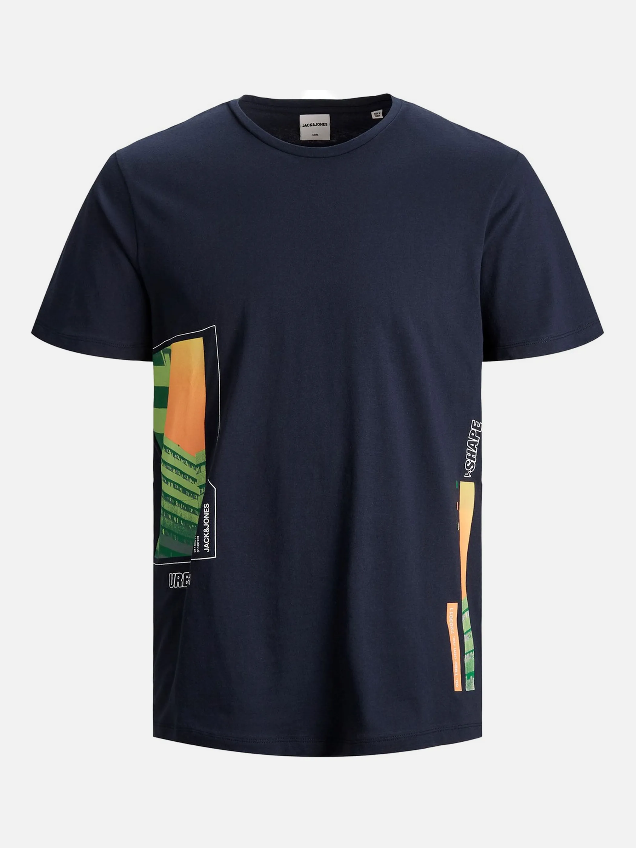 Jack Jones 12190298 JCOGOODS TEE SS CREW Blau 850571 175876002 1
