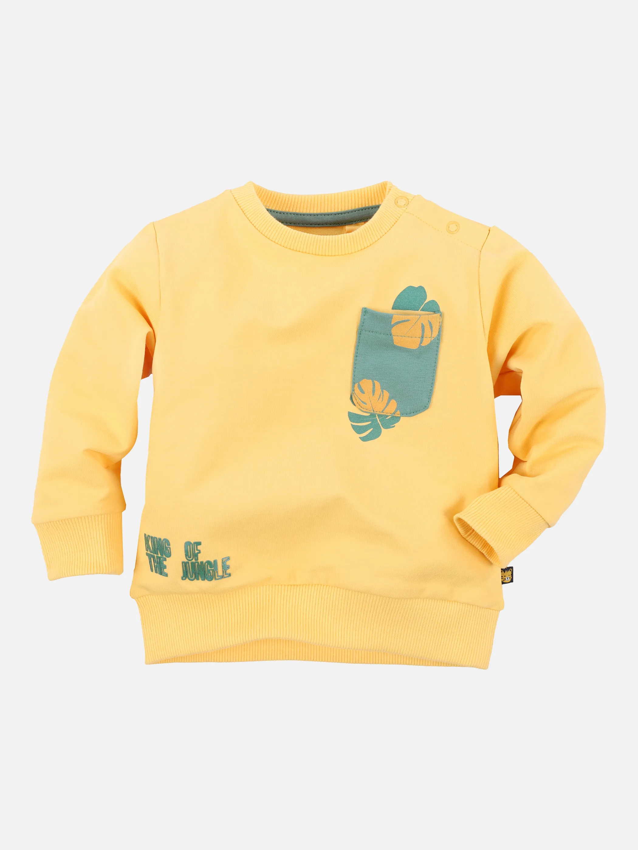 Bubble Gum BJ Sweater RH mit 3 Knöpfen & Gelb 876020 GOLDEN 1