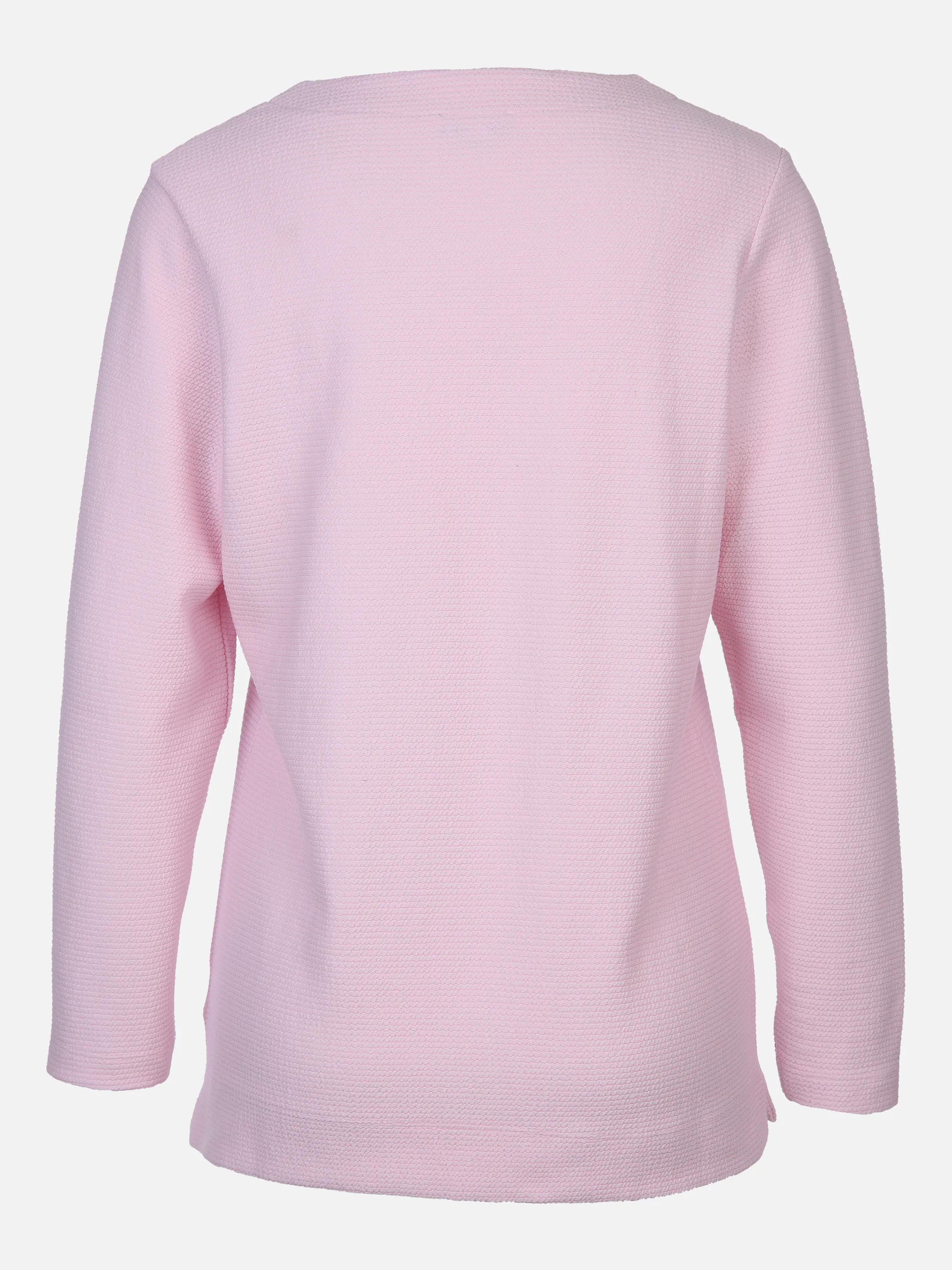 Lisa Tossa Da-Jacquard-Sweatshirt Rundhal Rosa 861298 ROSE 2