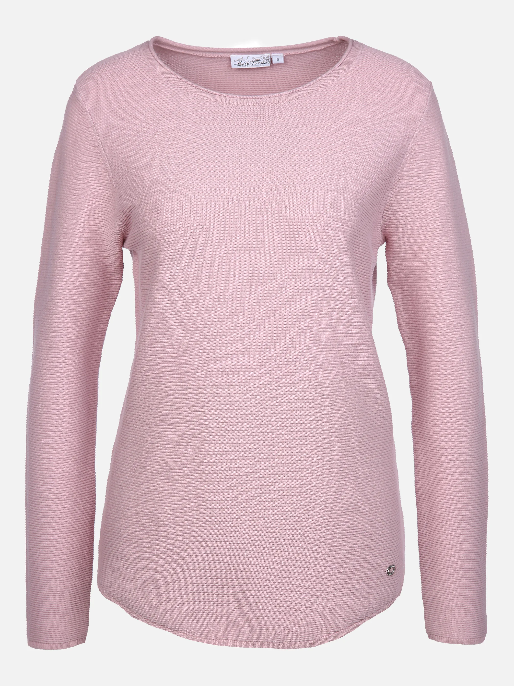 Lisa Tossa Da-Struktur-Pullover, Rundhals Rosa 856737 ROSE 1 Lisa Tossa Da-Struktur-Pullover, Rundhals Rosa 856737 ROSE 1