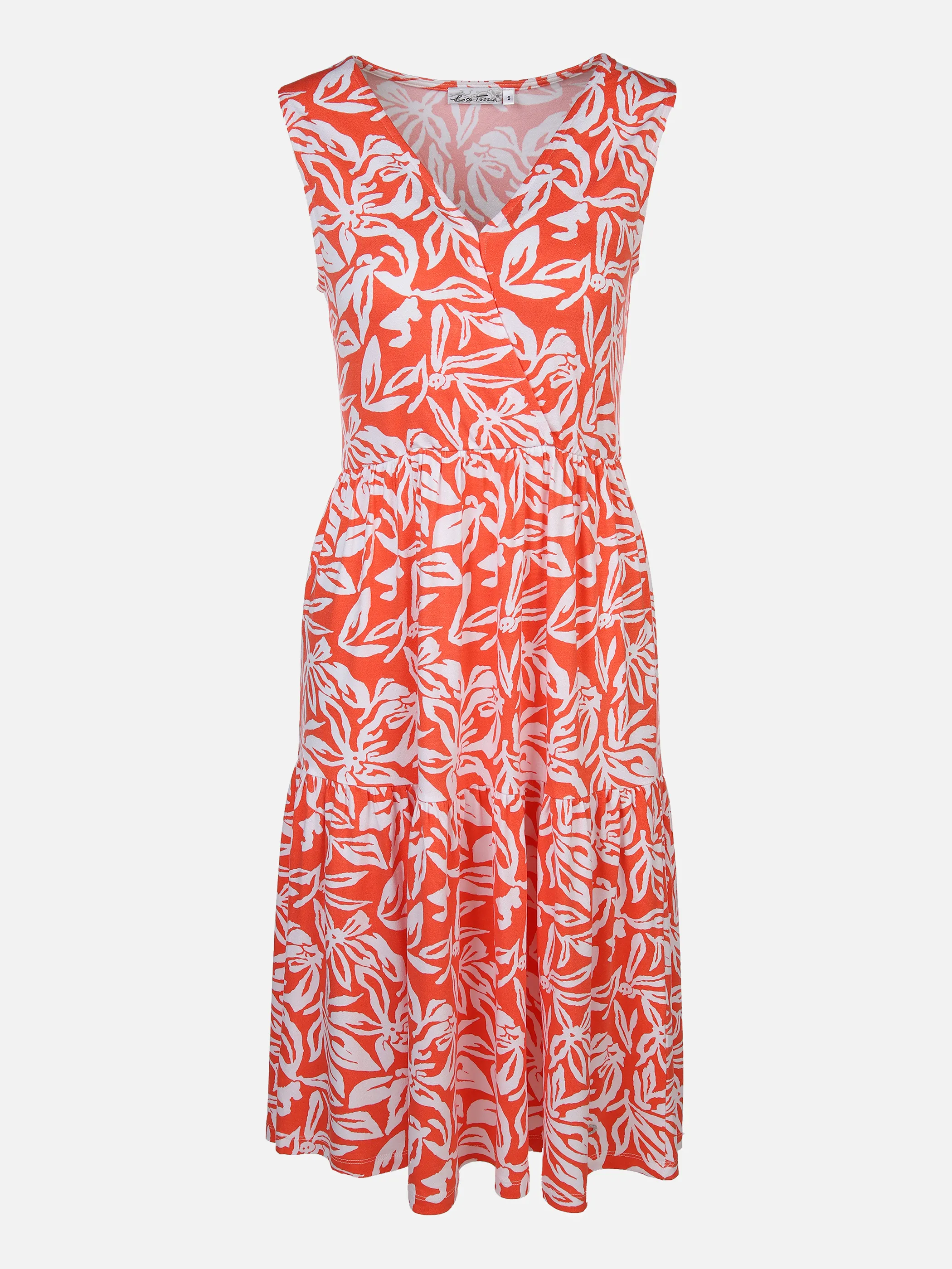 Lisa Tossa Da-Jerseykleid m. AOP, ohne Ar Orange 879048 PRINT 2 1 Lisa Tossa Da-Jerseykleid m. AOP, ohne Ar Orange 879048 PRINT 2 1