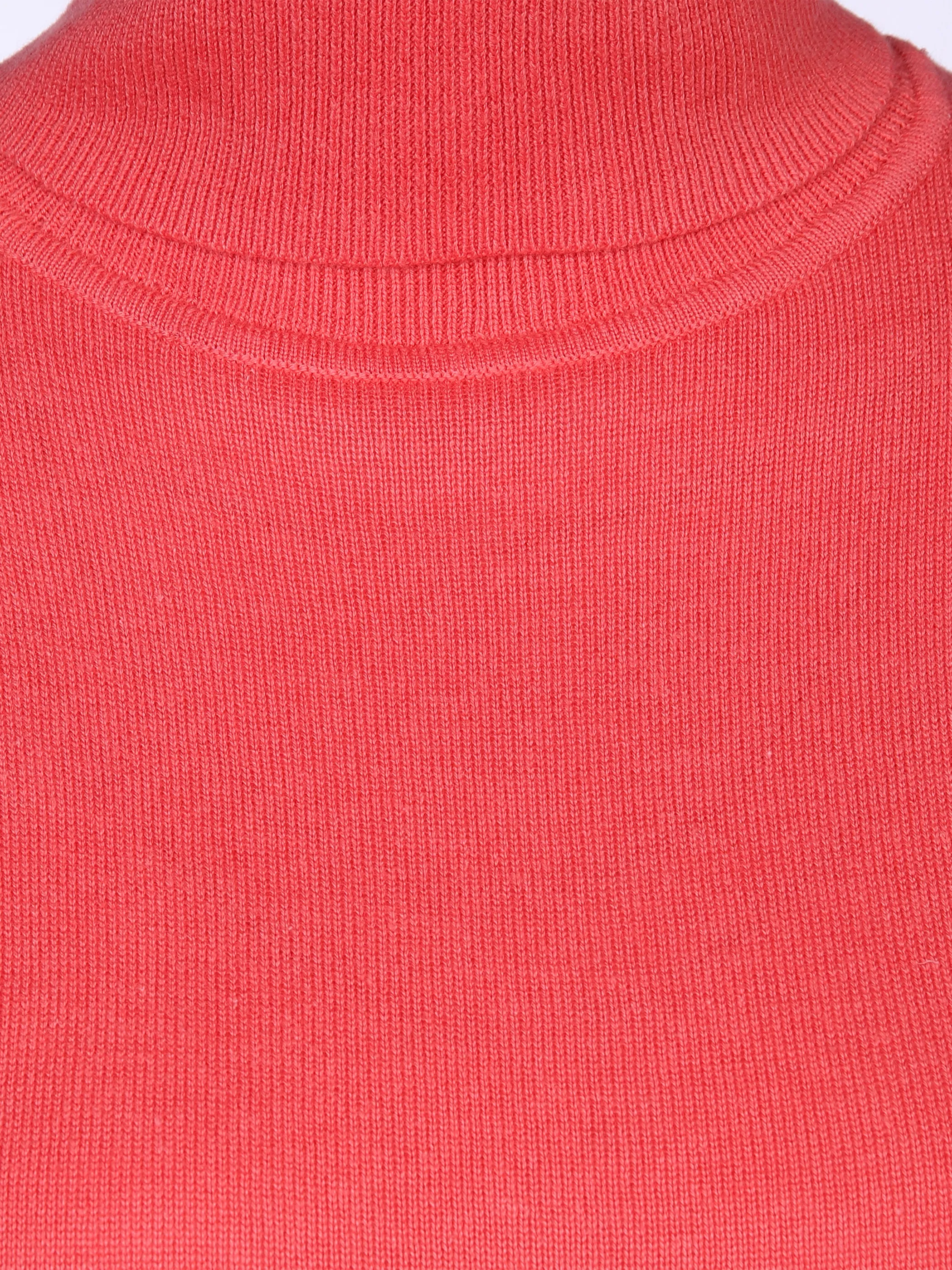 Tom Tailor 1032589 Knit basic turtleneck Rot 869477 12230 3