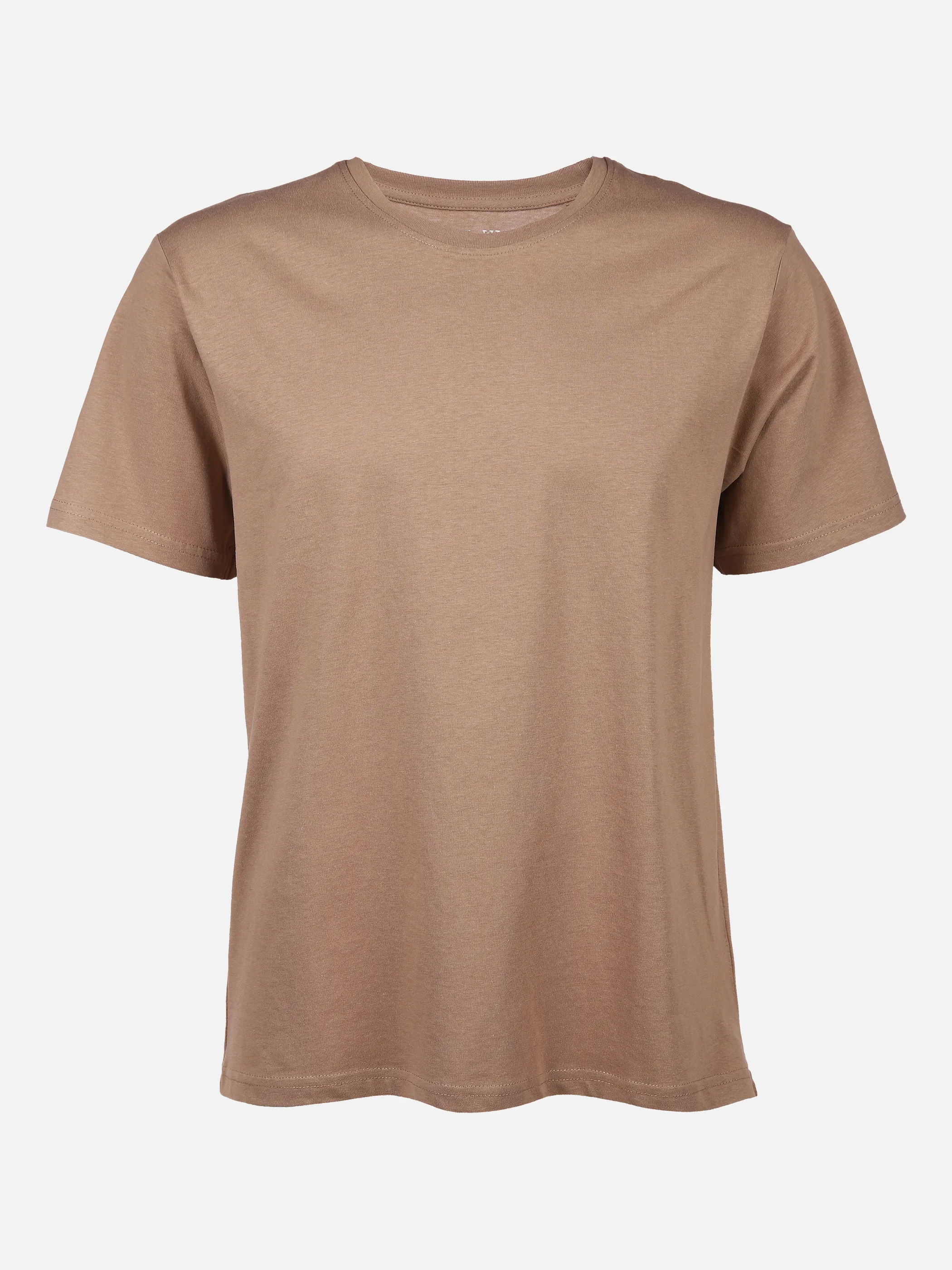 One Way YF-He-T-Shirt, Rundhals Braun 851633 BEIGE 1