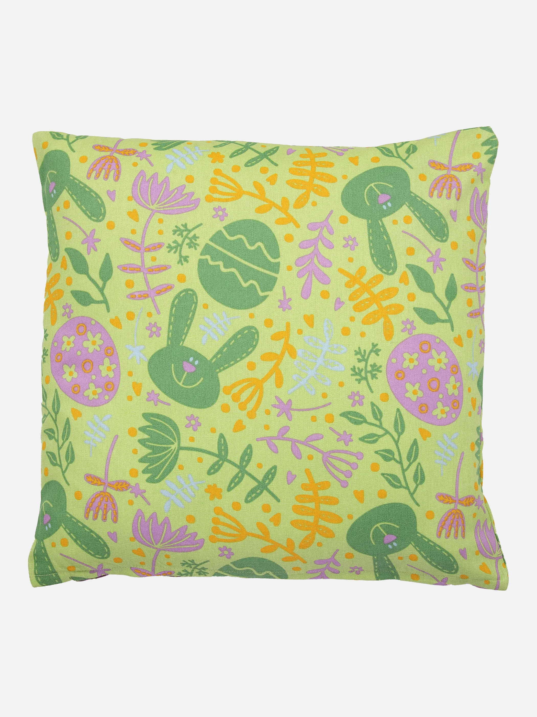 Ostern Deko Kissen 45x45cm AOP Hasen Grün 853707 LIGHT GREE 1 Ostern Deko Kissen 45x45cm AOP Hasen Grün 853707 LIGHT GREE 1