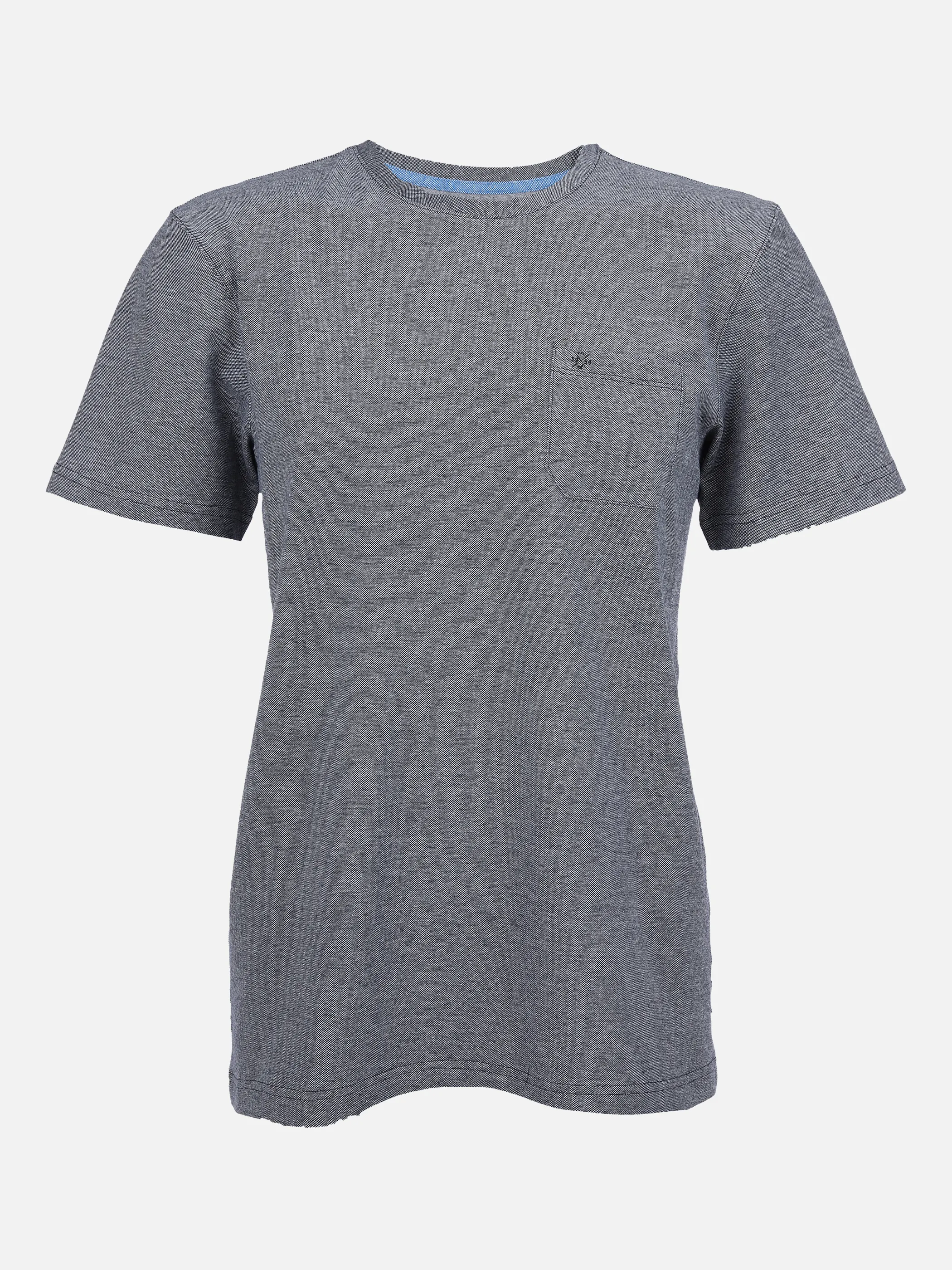 Jim Spencer He. T-Shirt 1/2 Arm pique Blau 862097 NAVY MEL 1 Jim Spencer He. T-Shirt 1/2 Arm pique Blau 862097 NAVY MEL 1