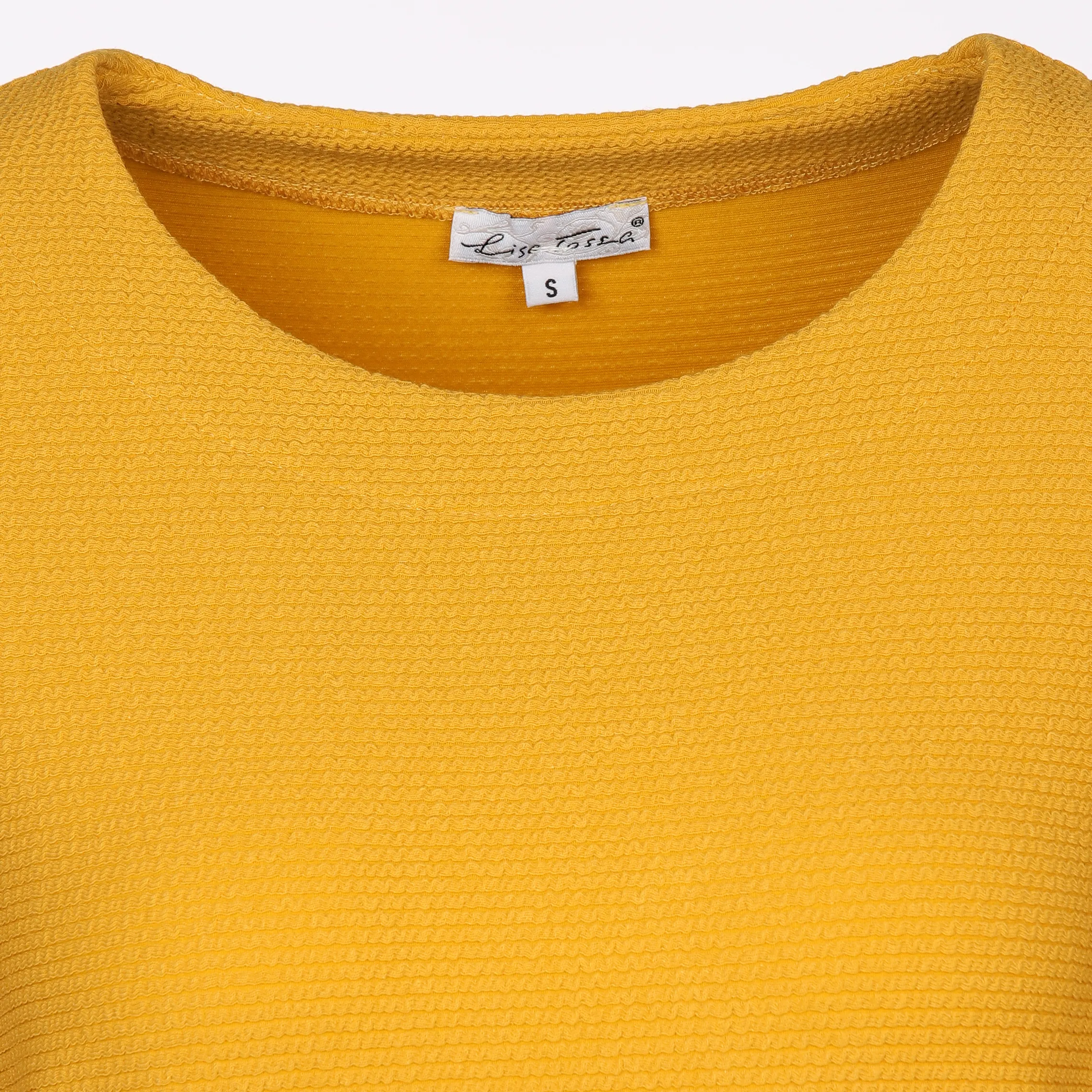 Lisa Tossa Da-Struktursweatshirt 1/1 Arm Gelb 881767 HONIG 3 Lisa Tossa Da-Struktursweatshirt 1/1 Arm Gelb 881767 HONIG 3