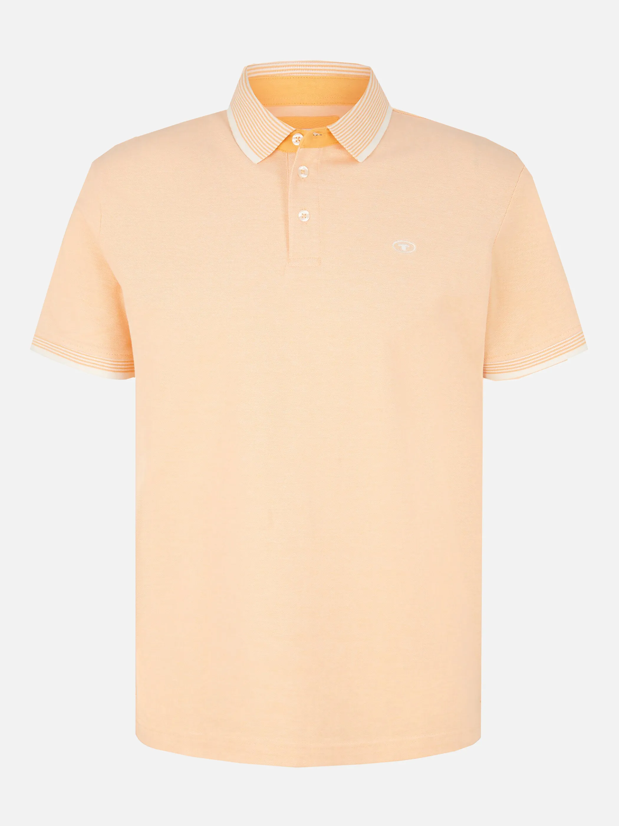 Tom Tailor 1035900 NOS polo with detailed collar Orange 874941 31503 1