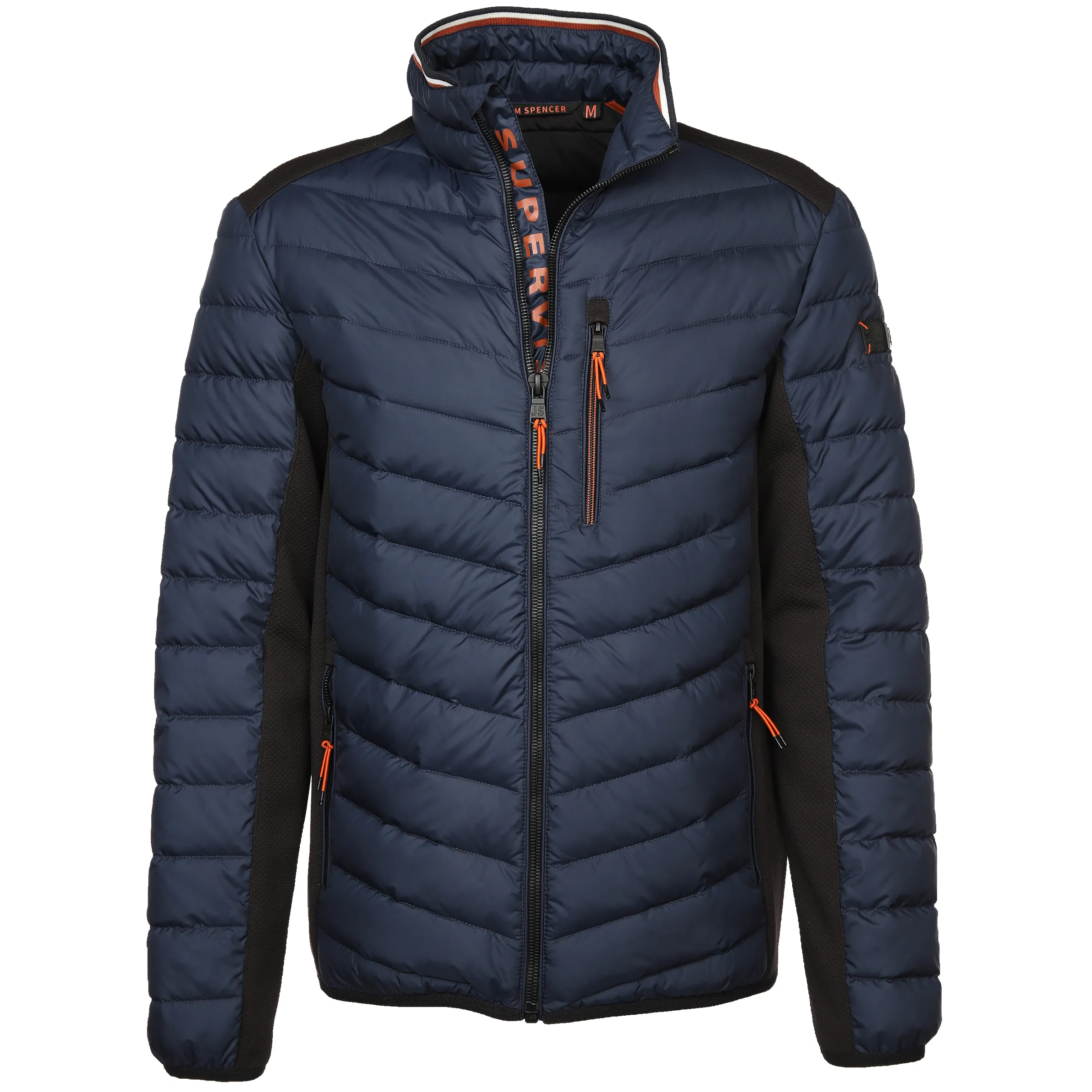 Jim Spencer He. Steppjacke softshell Blau 880638 NAVY 1 Jim Spencer He. Steppjacke softshell Blau 880638 NAVY 1