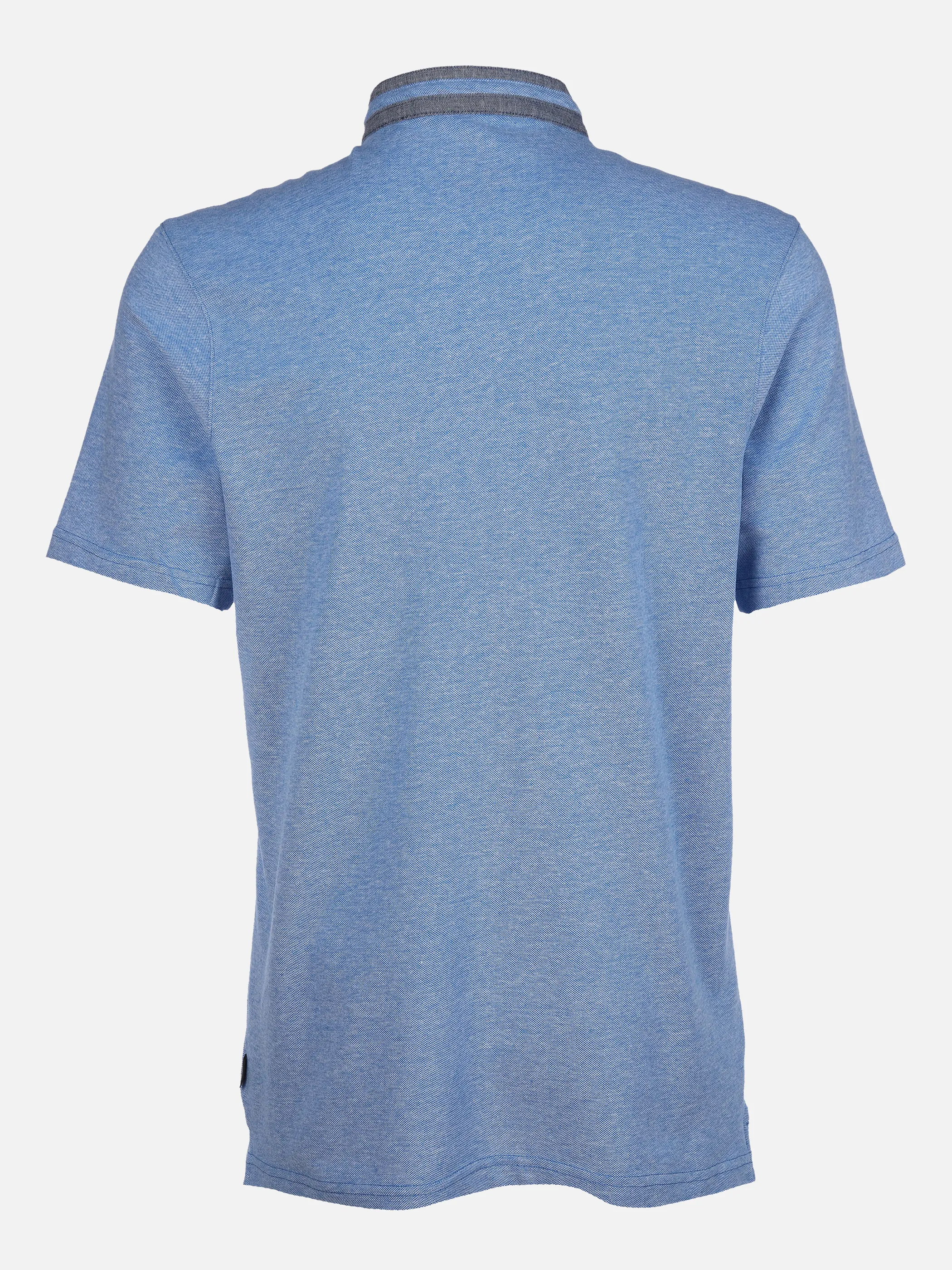 Jim Spencer He. Henleyshirt 1/2 Arm pique Blau 862101 BLUE MEL 2 Jim Spencer He. Henleyshirt 1/2 Arm pique Blau 862101 BLUE MEL 2