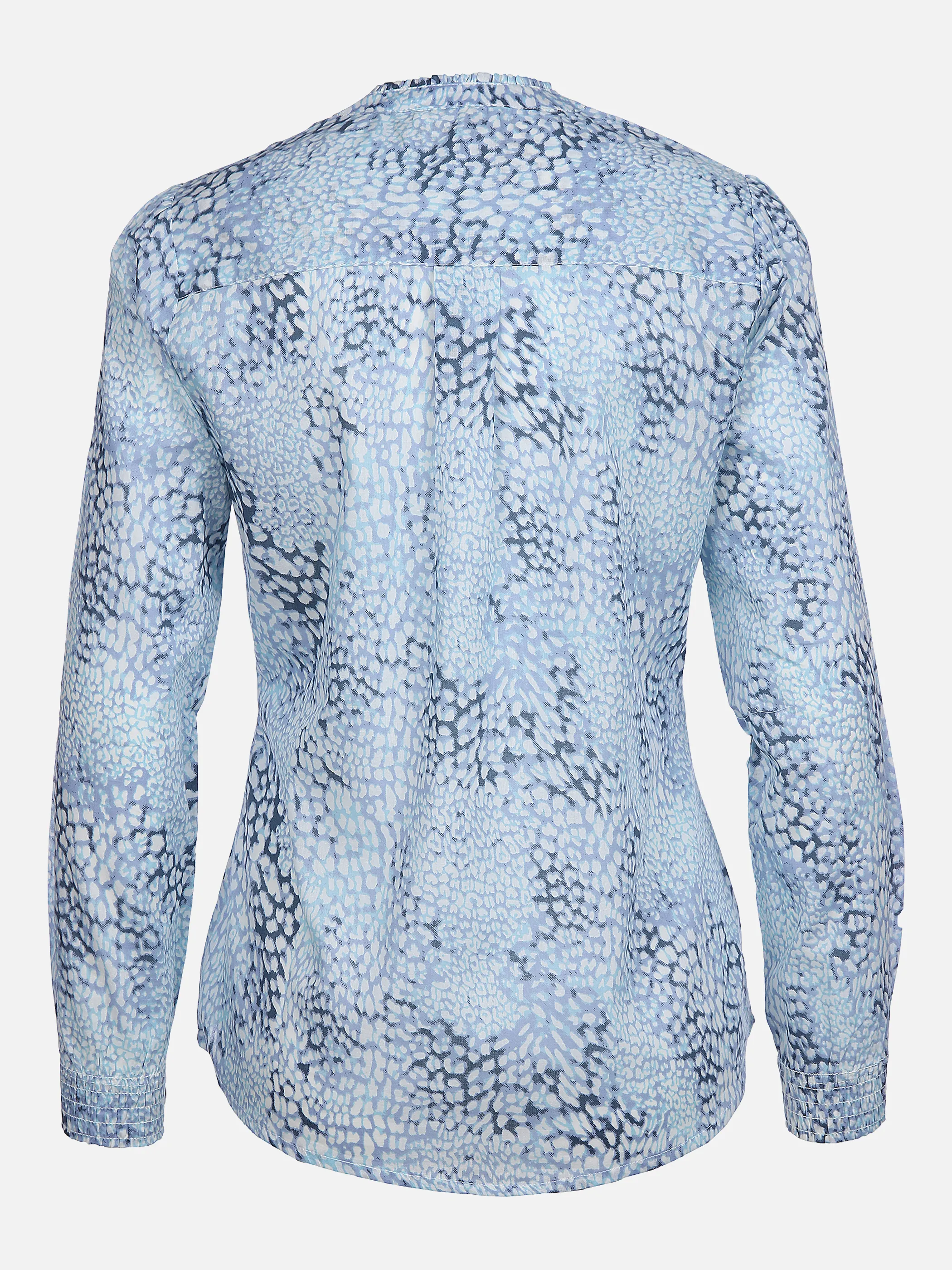 Lisa Tossa Da-Bluse m. Knopfleiste Blau 862247 BLAU GEM. 2 Lisa Tossa Da-Bluse m. Knopfleiste Blau 862247 BLAU GEM. 2