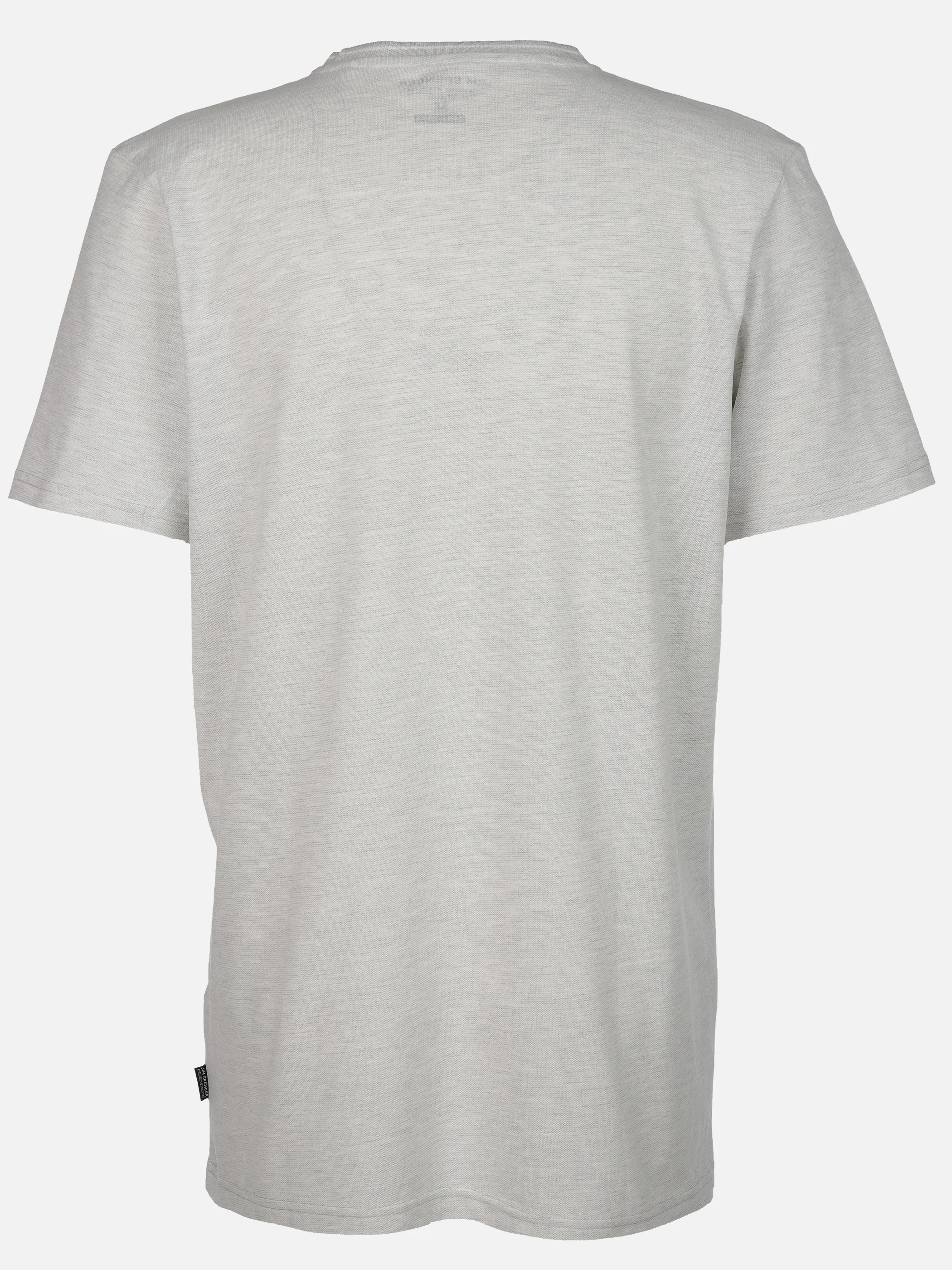 Jim Spencer He. T-Shirt 1/2 Arm twisted Weiß 906257 OFFWHITE 2