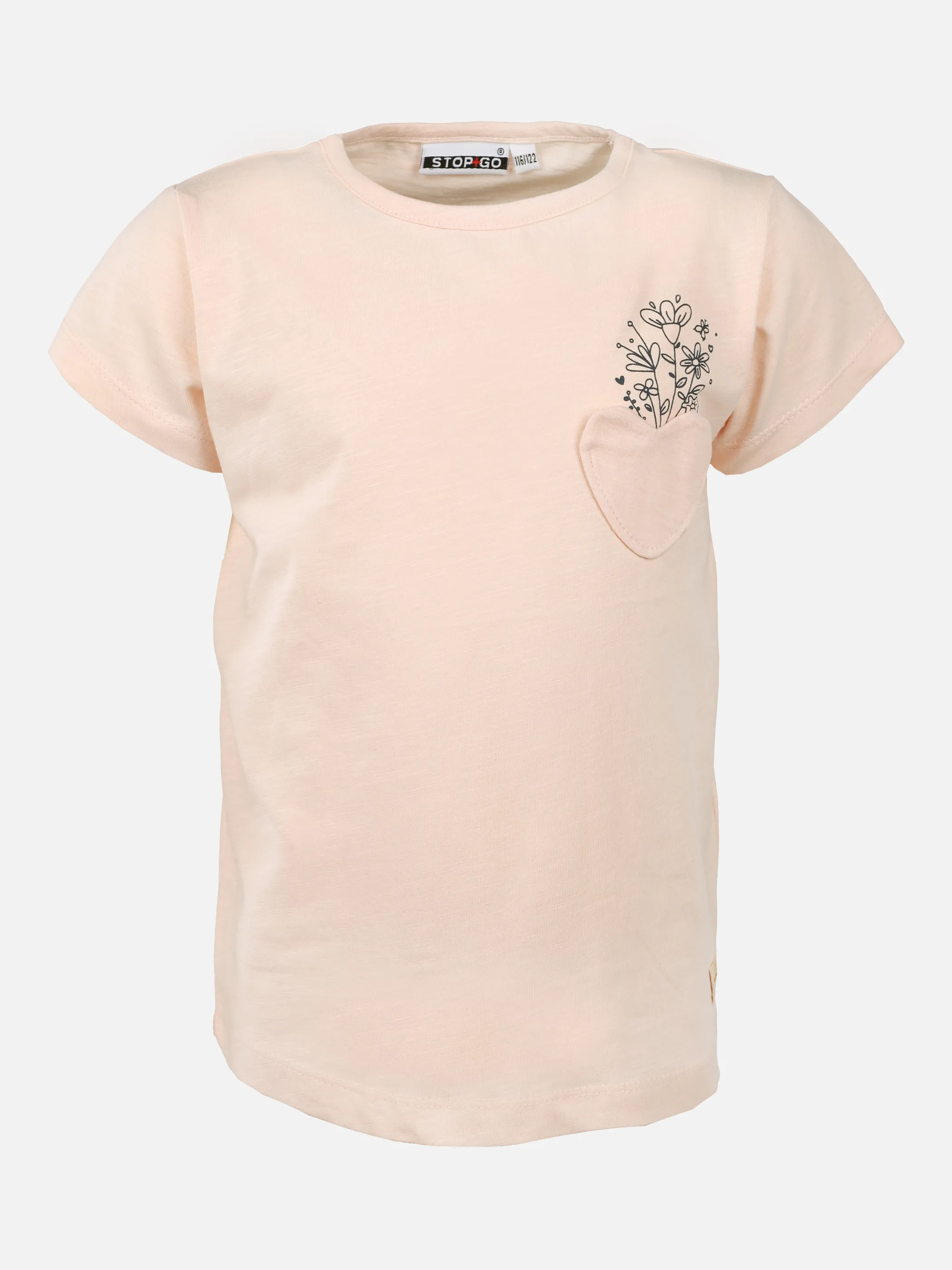 Stop + Go MG TShirt hellrosa mit Tasche Rosa 862804 HELLROSA 1