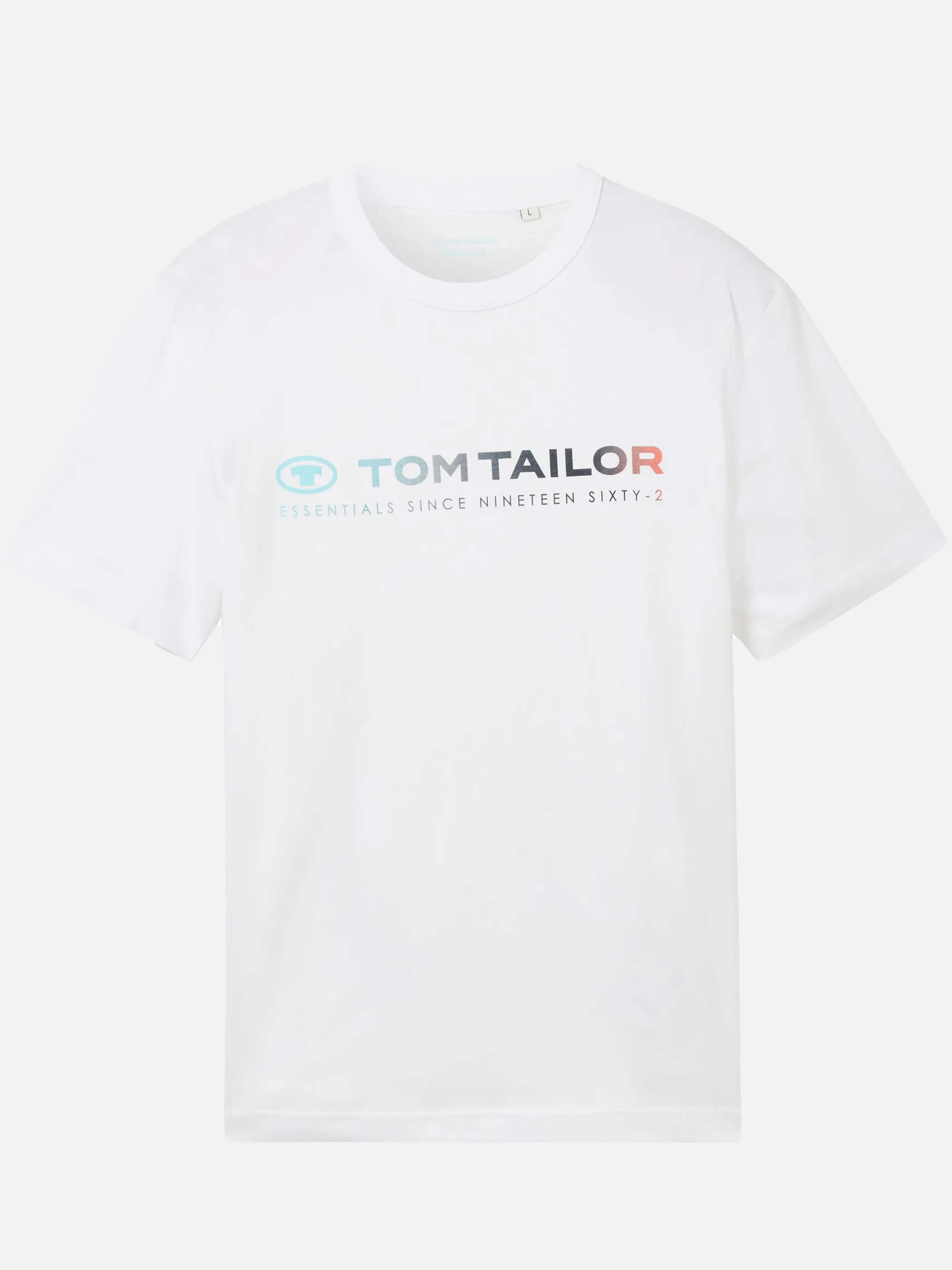 Tom Tailor 1041855 printed t-shirt Weiß 895629 20000 1