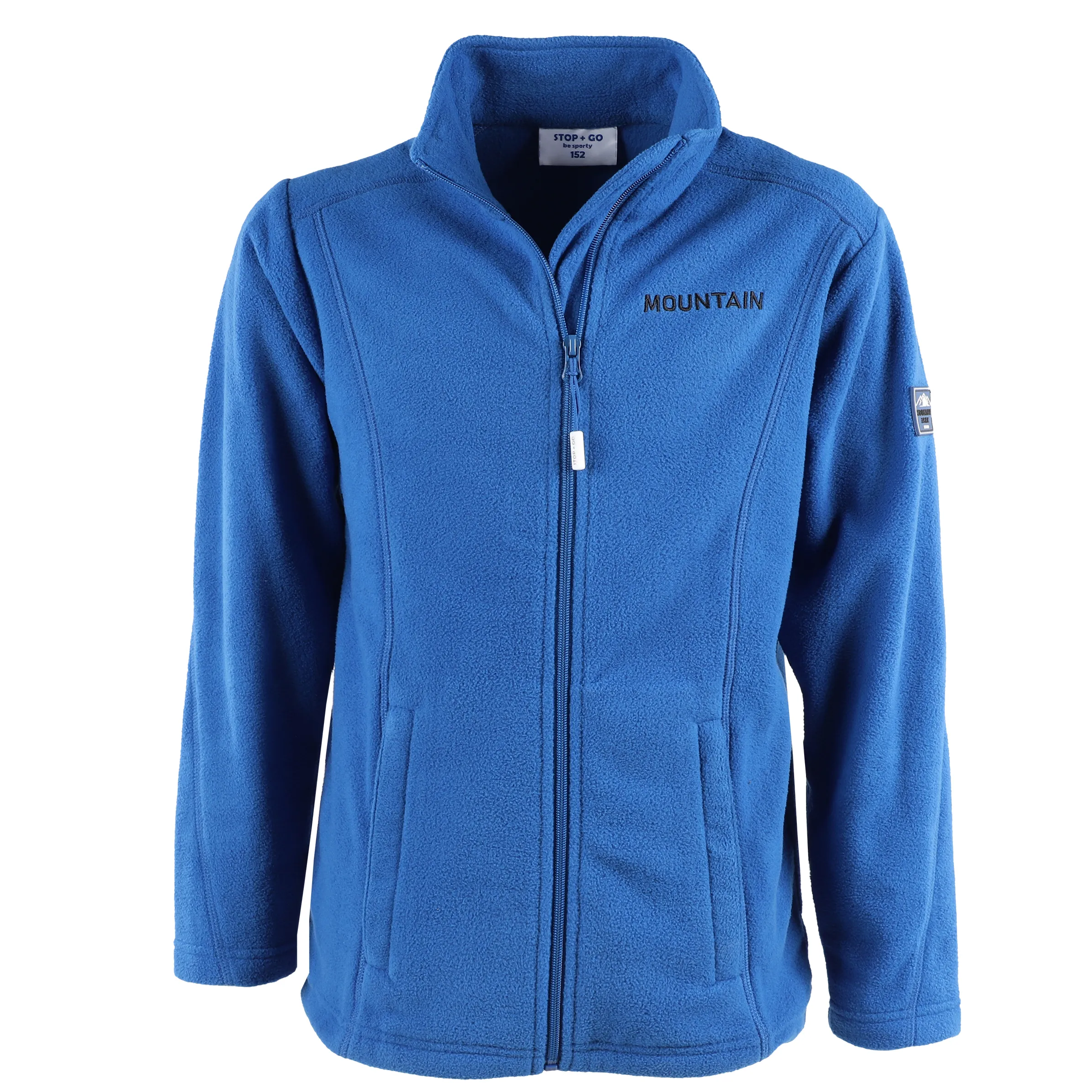 Stop + Go TB-Fleece Jacke Blau 879172 19-4045TCX 1