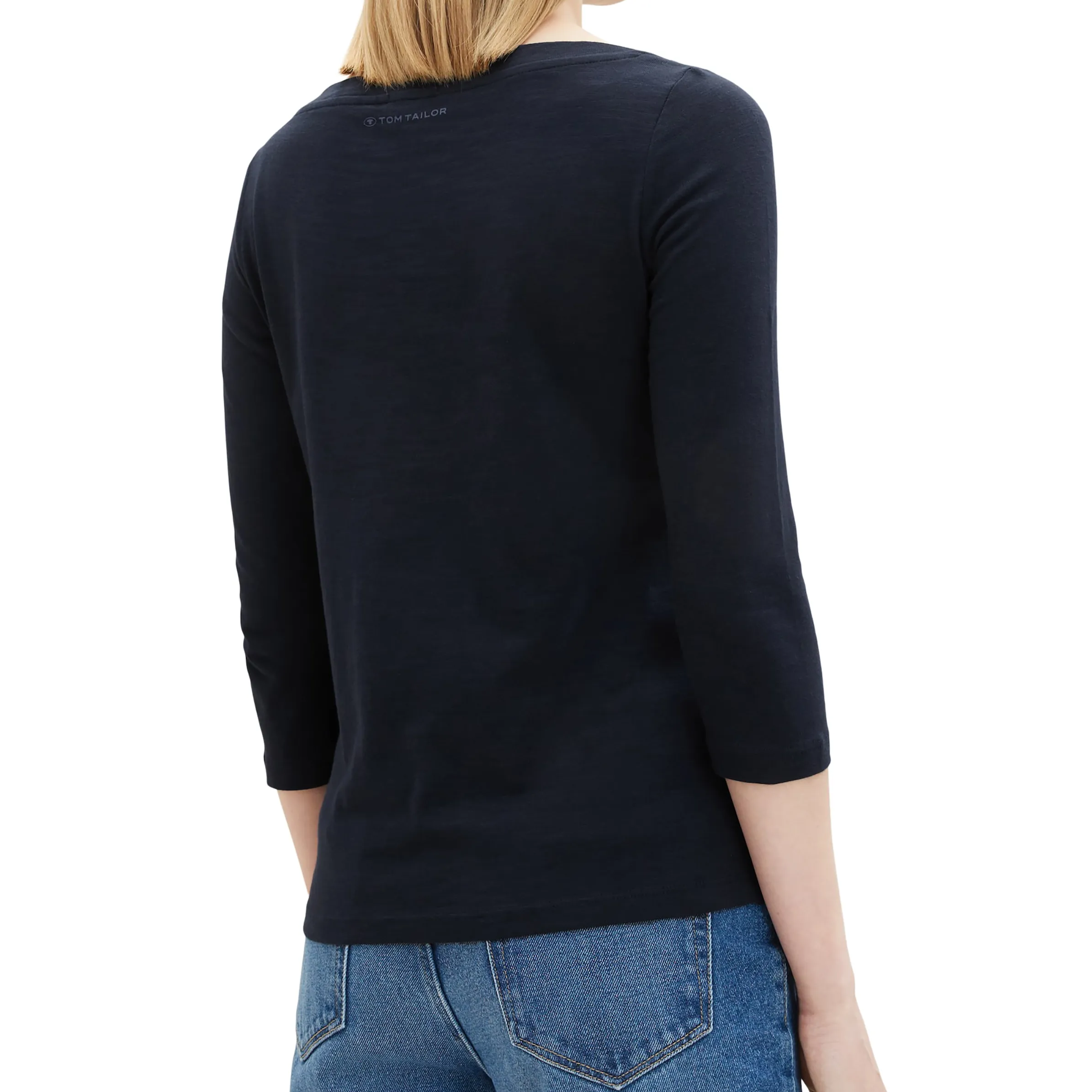 Tom Tailor 1038028 NOS T-Shirt basic slub Blau 883830 10668 2