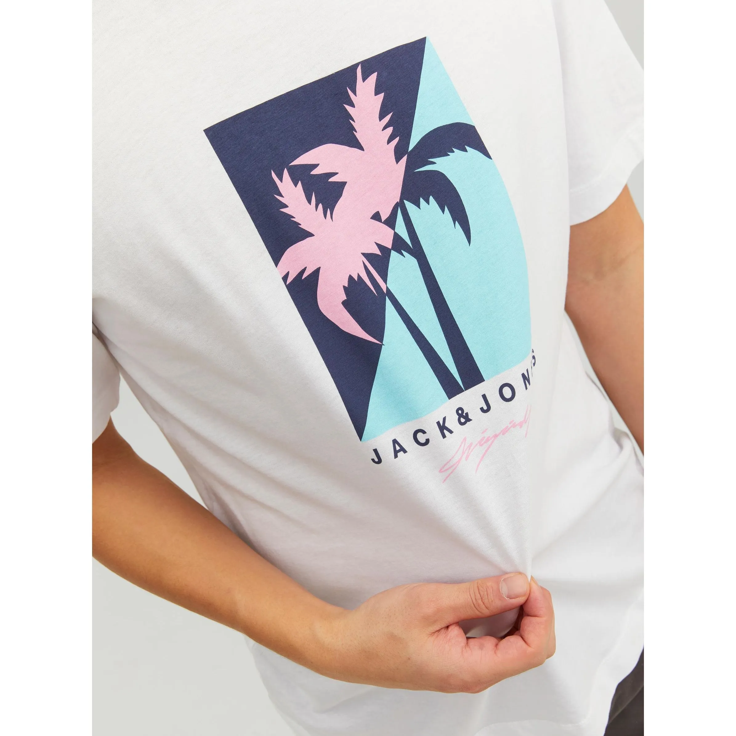 Jack Jones 12234214 JORTULUM LOGO TEE SS Weiß 877752 177627 3 Jack Jones 12234214 JORTULUM LOGO TEE SS Weiß 877752 177627 3