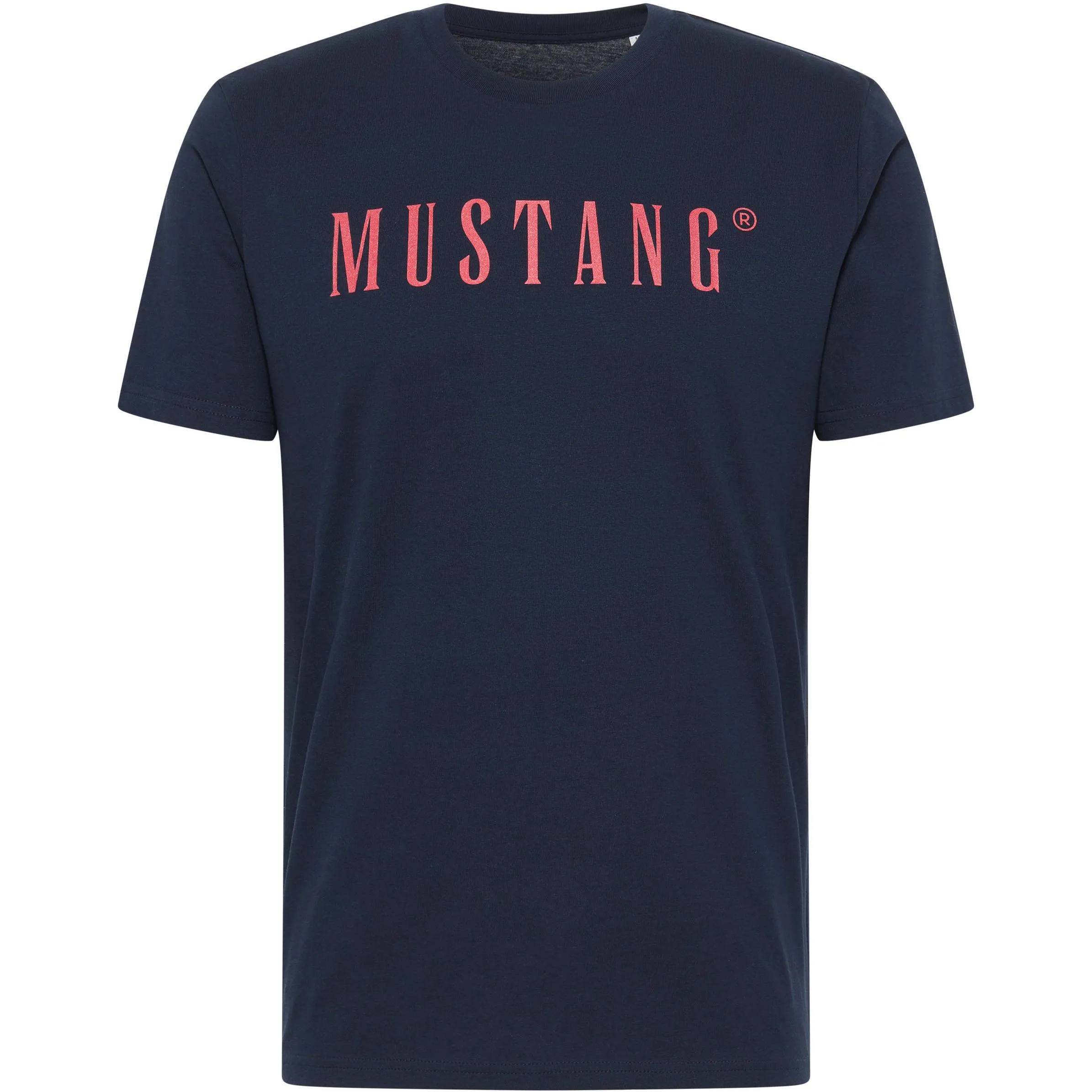 Mustang 1013221 STYLE ALEX C LOGO TEE Blau 874824 4085 1