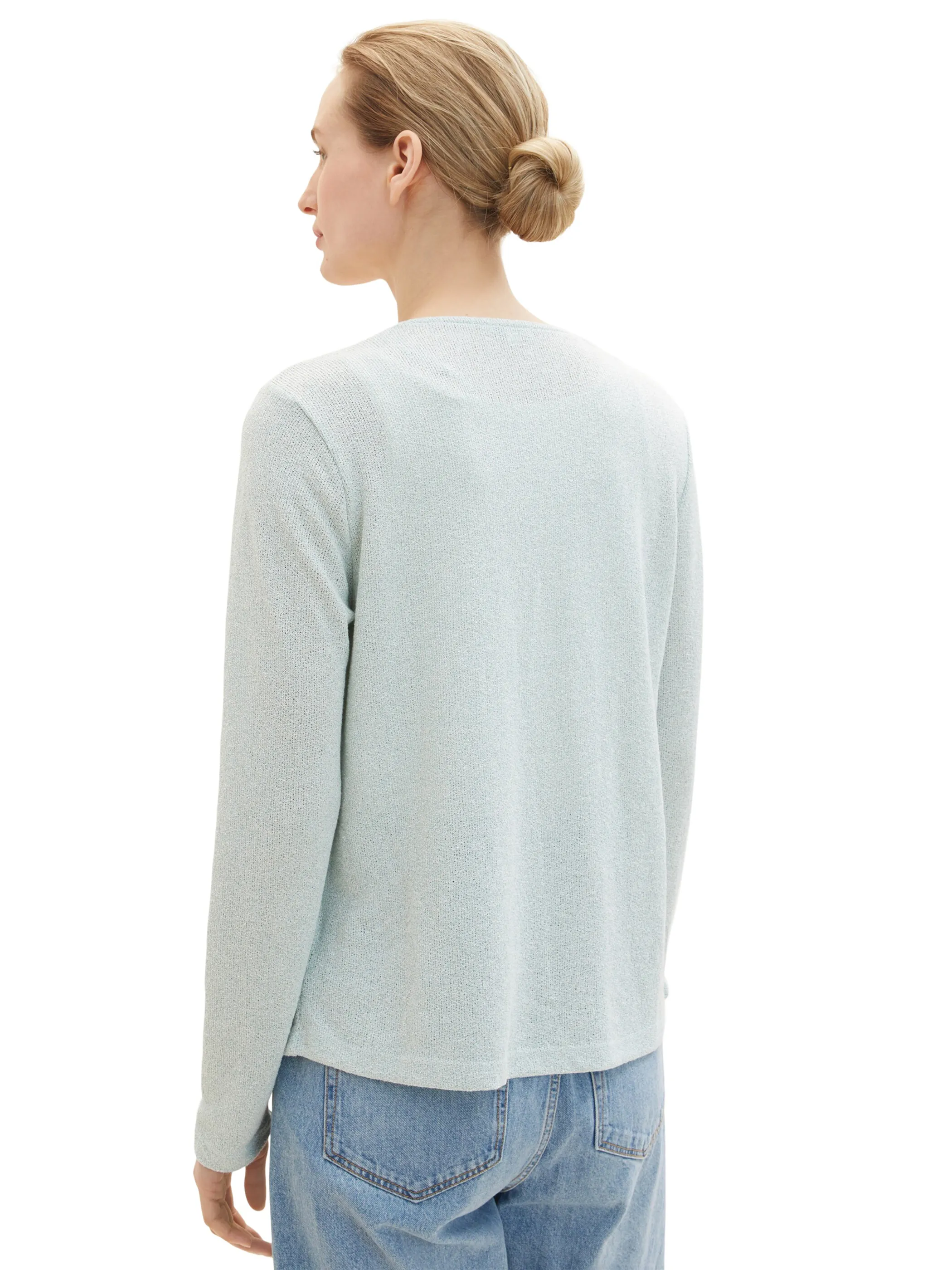 Tom Tailor 1035858 T-shirt cardigan Türkis 874884 31367 2 Tom Tailor 1035858 T-shirt cardigan Türkis 874884 31367 2