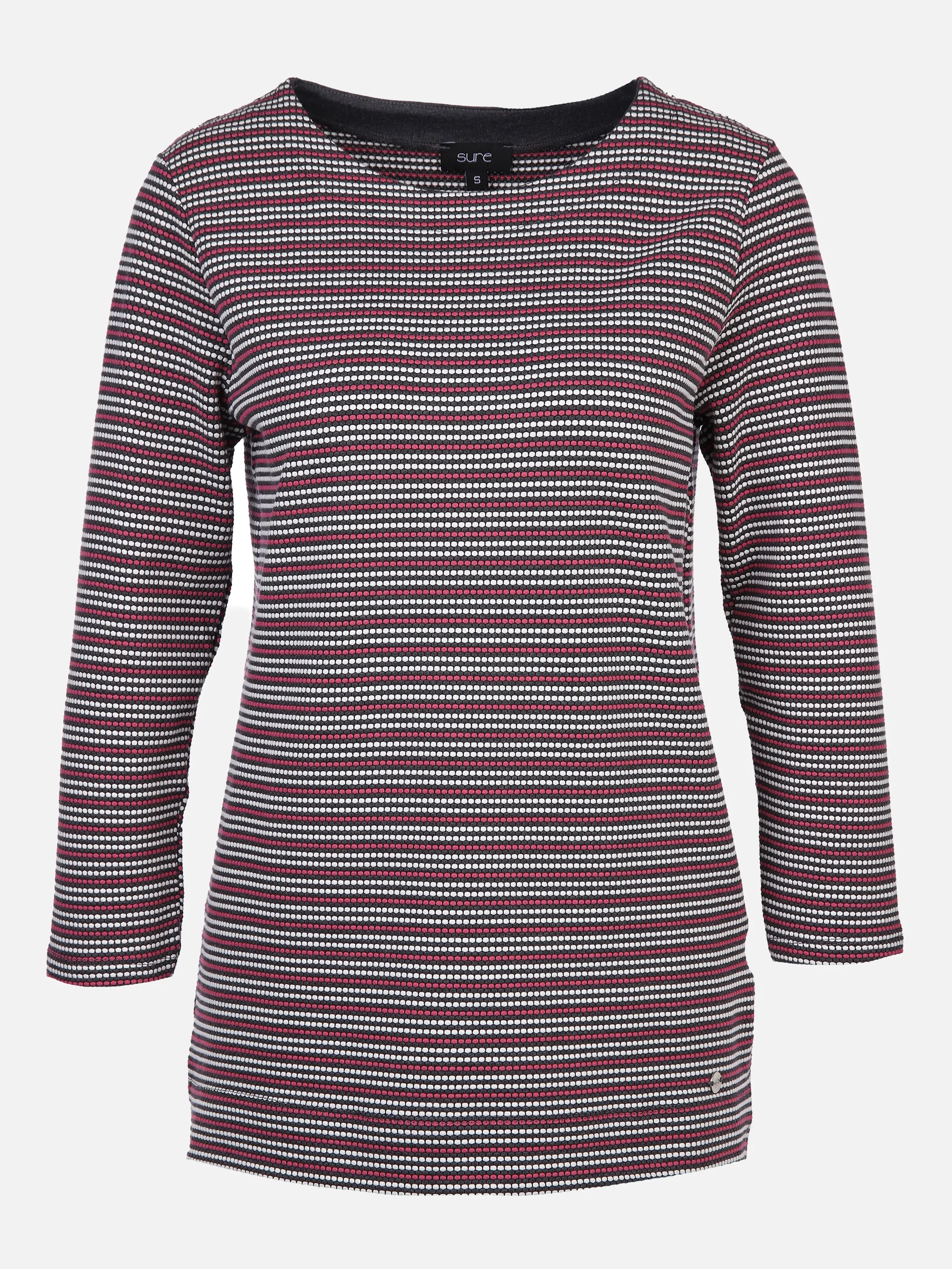 Sure Da-Jacuardshirt m. 3/4 Arm Grau 866389 ANTHRA/TEE 1 Sure Da-Jacuardshirt m. 3/4 Arm Grau 866389 ANTHRA/TEE 1