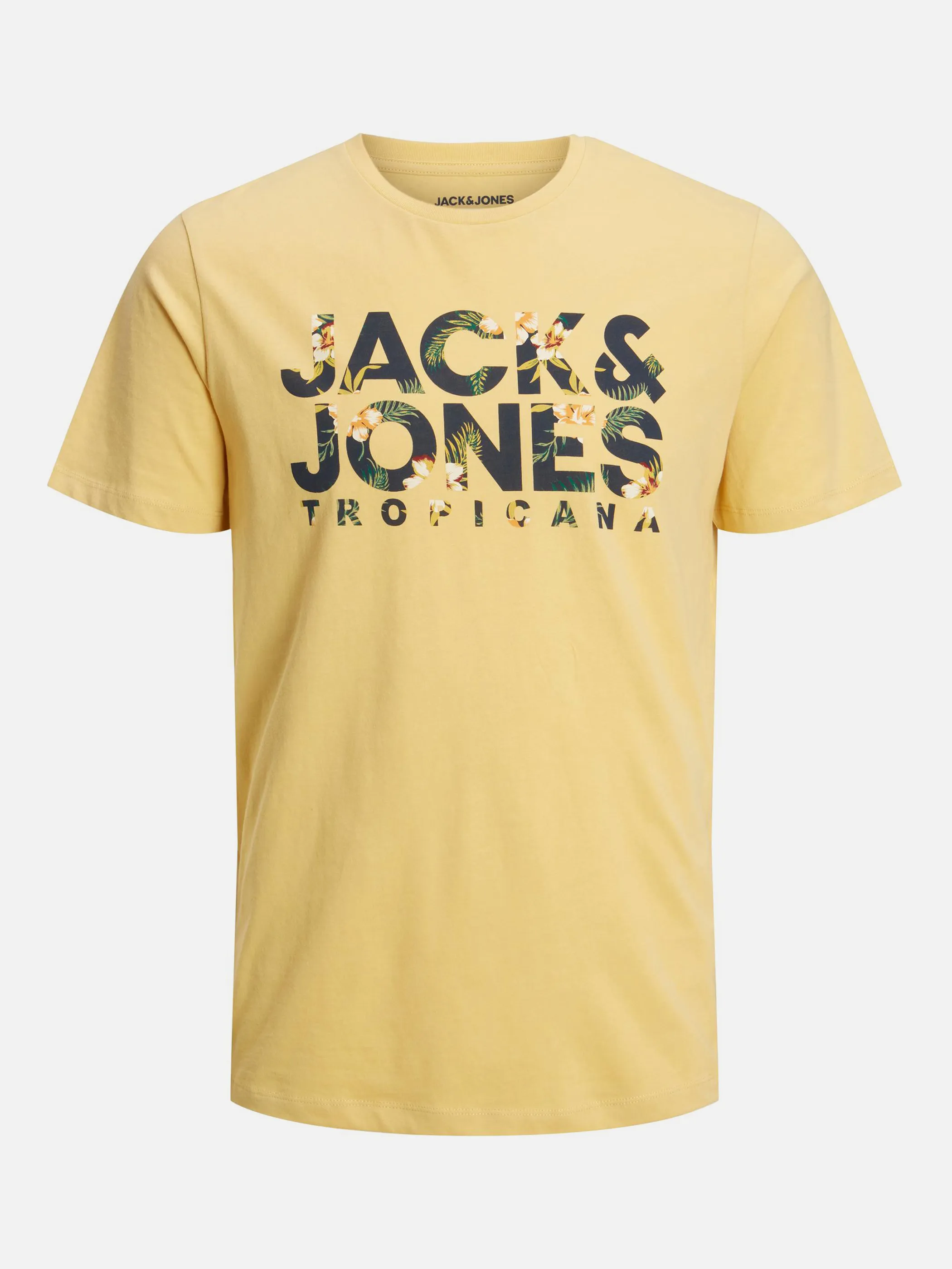 Jack Jones 12224688 JJBECS SHAPE TEE SS C Gelb 875269 176798 1