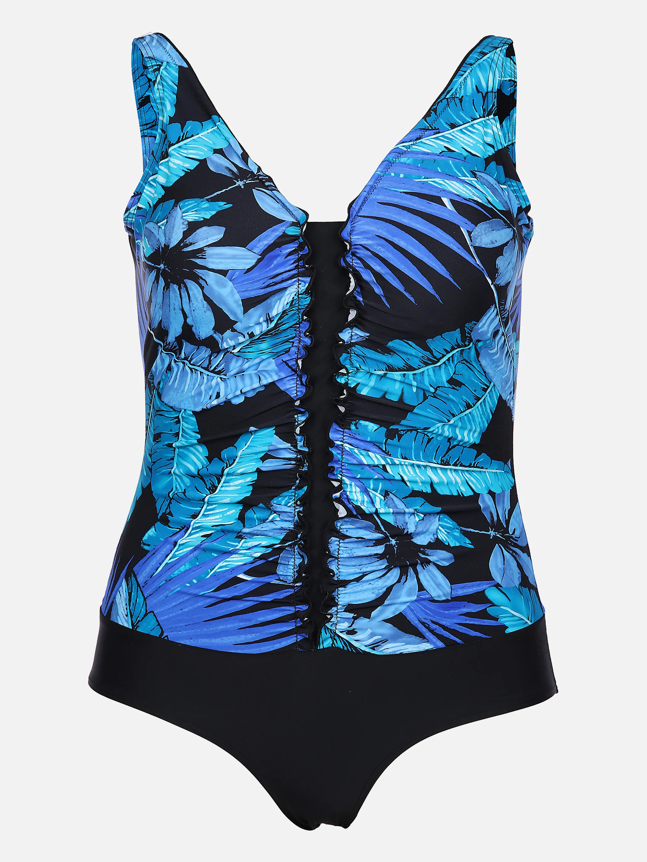 Sonja Blank Da-Gr.Größen- Badeanzug Blau 863024 BLACK/BLUE 1 Sonja Blank Da-Gr.Größen- Badeanzug Blau 863024 BLACK/BLUE 1