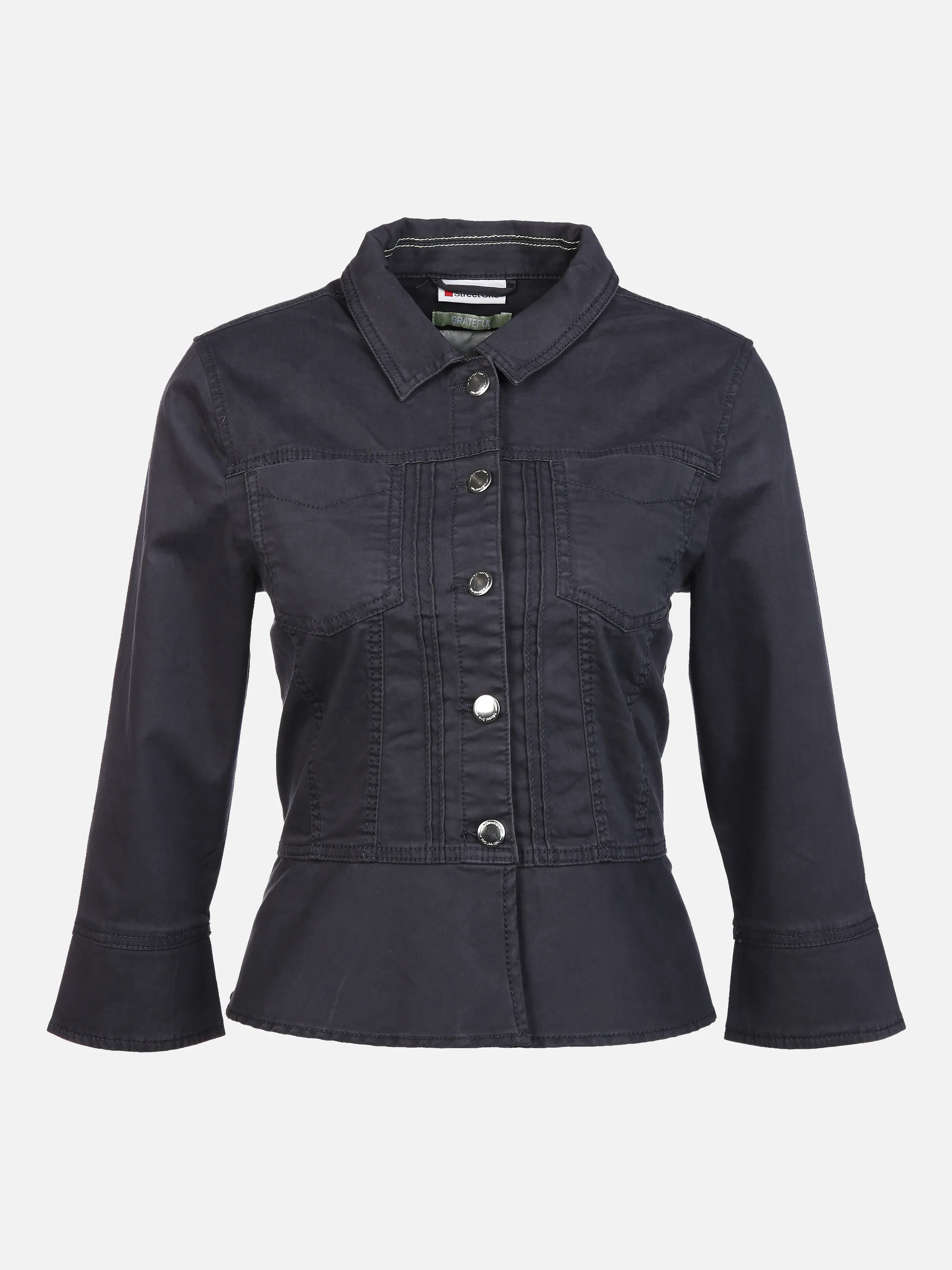Street One A211376 LTD QR Blouse Jacket Grau 853258 12897 1 Street One A211376 LTD QR Blouse Jacket Grau 853258 12897 1