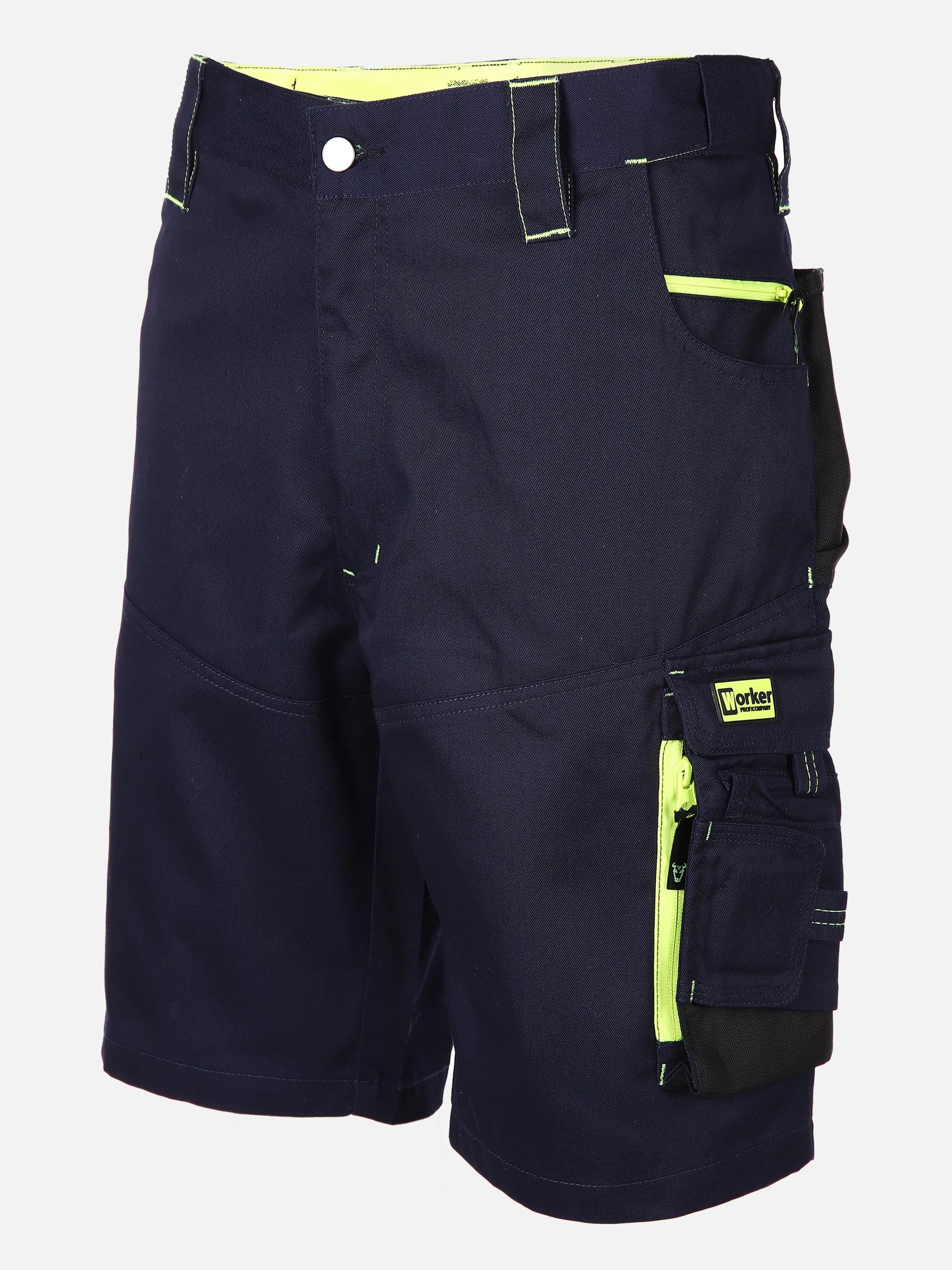 Worker He. Workershort Neon Blau 830617 NAVY/YELLO 1