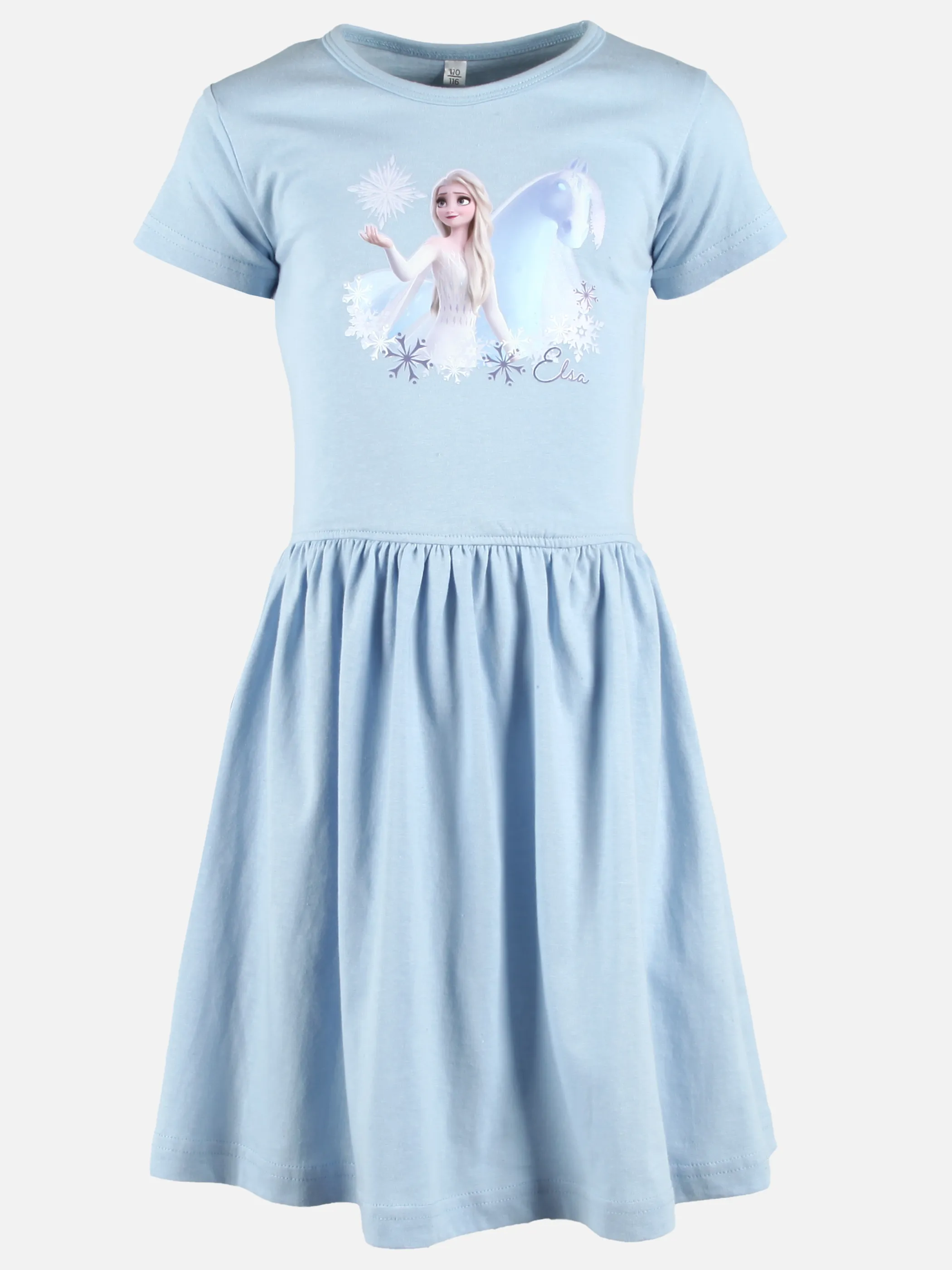 Frozen KM Kleid mit Frozen Frontdruck in hellblau Blau 892450 HELLBLAU 1