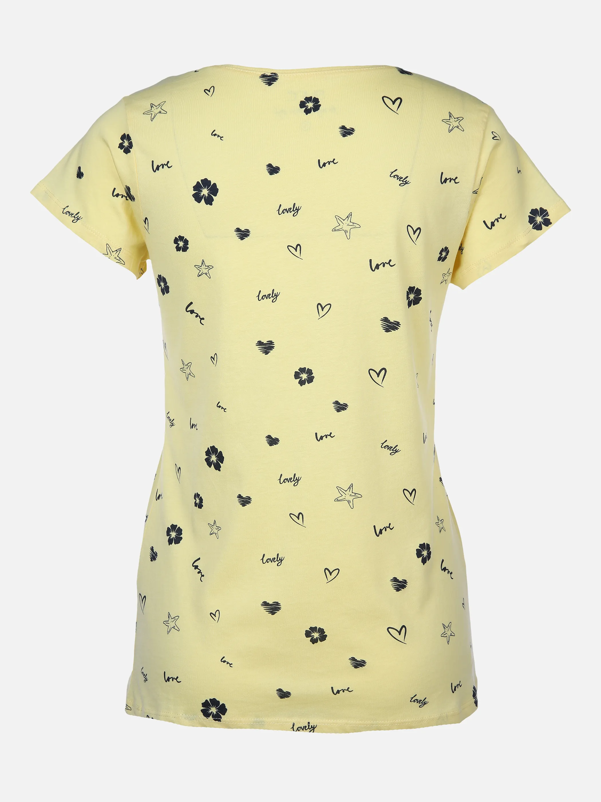 Sure Da-T-Shirt 2er-Pack Druck/Uni Gelb 875240 VAN/NAVY 2 Sure Da-T-Shirt 2er-Pack Druck/Uni Gelb 875240 VAN/NAVY 2