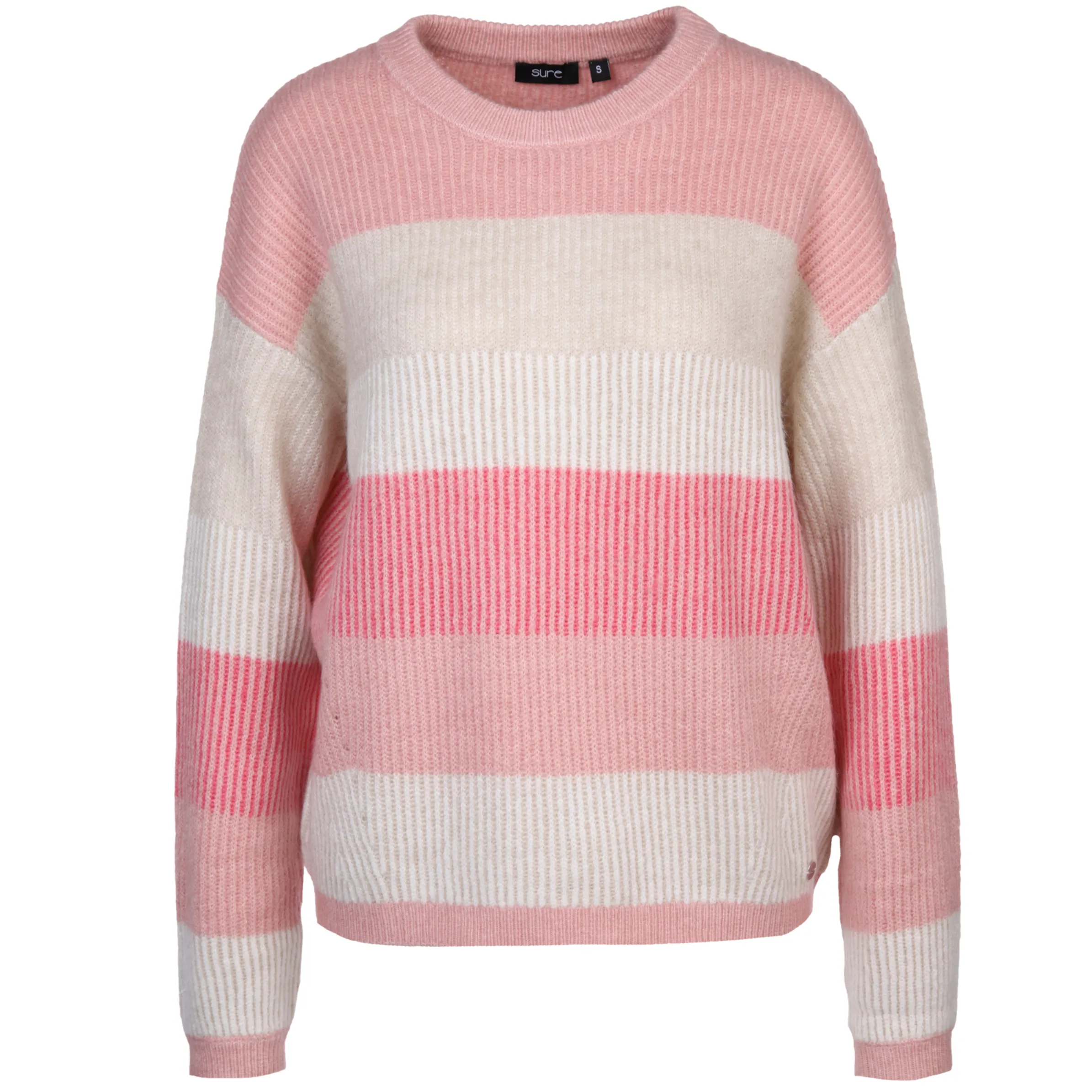 Sure Da-Streifenpullover Pink 882918 PINK 1 Sure Da-Streifenpullover Pink 882918 PINK 1