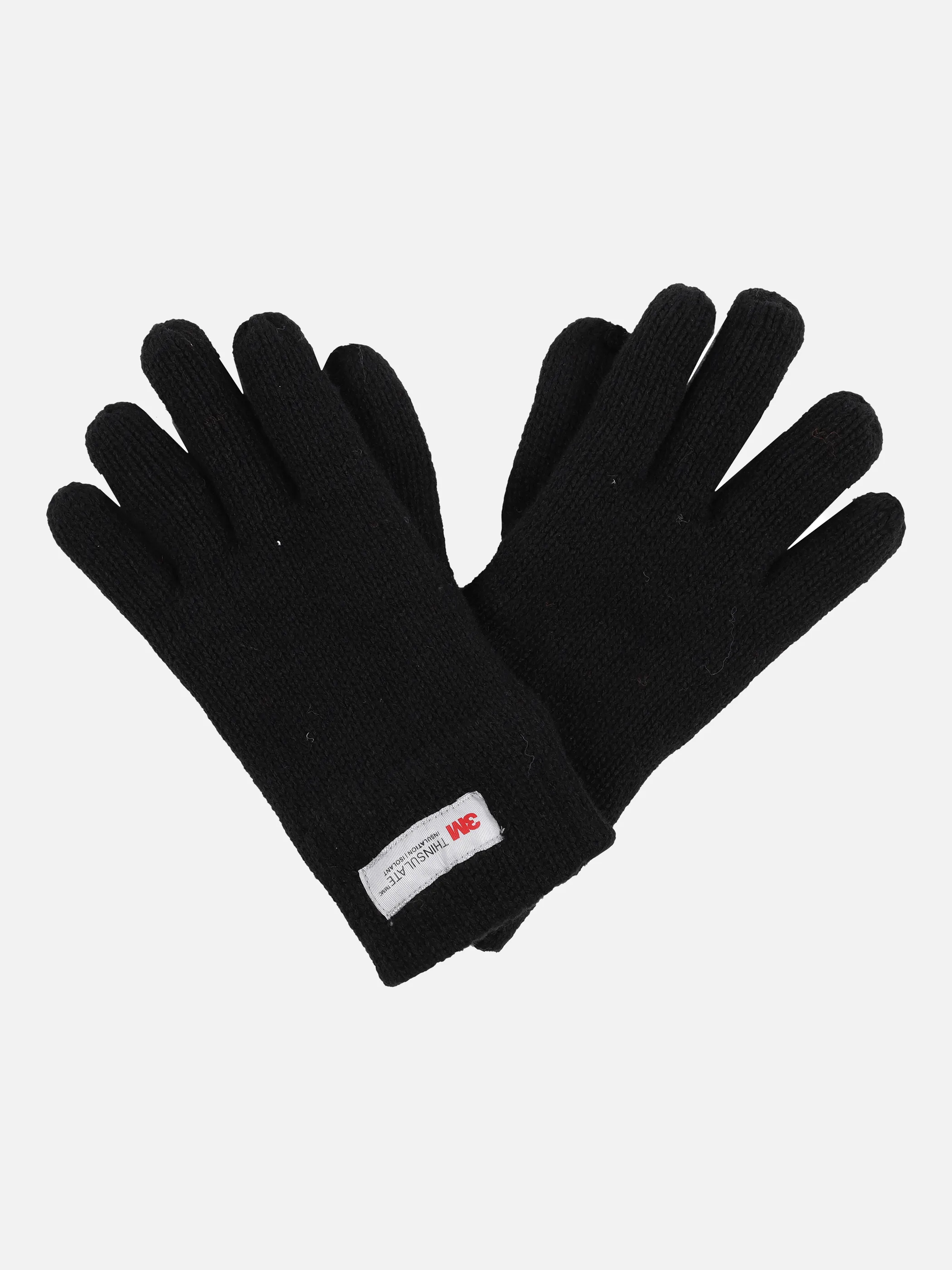 Stop + Go TU Handschuhe in schwarz mit Schwarz 870863 SCHWARZ 1