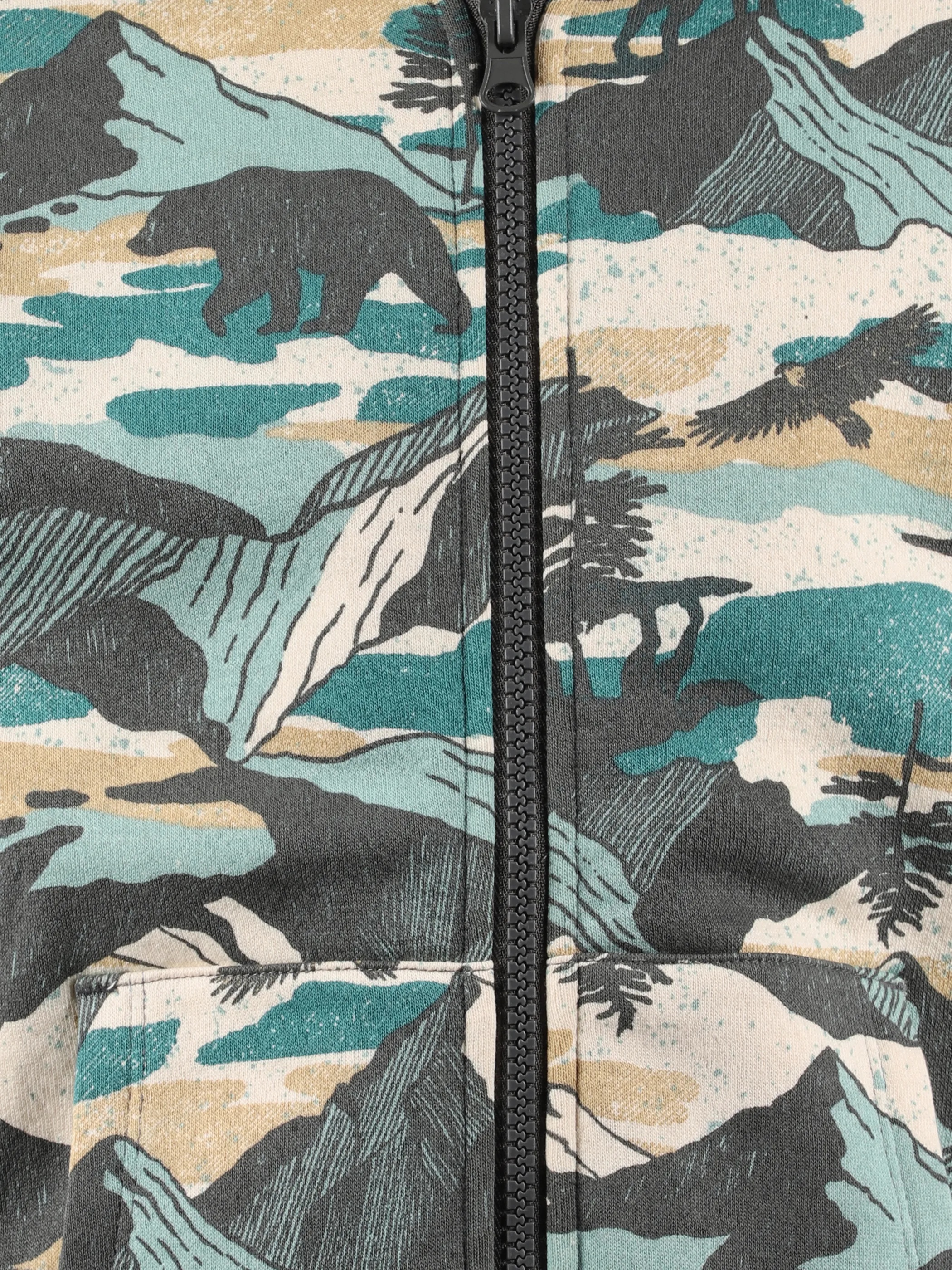 Stop + Go MB Hoodie in oliv Camouflage Grün 868308 OLIV 3 Stop + Go MB Hoodie in oliv Camouflage Grün 868308 OLIV 3
