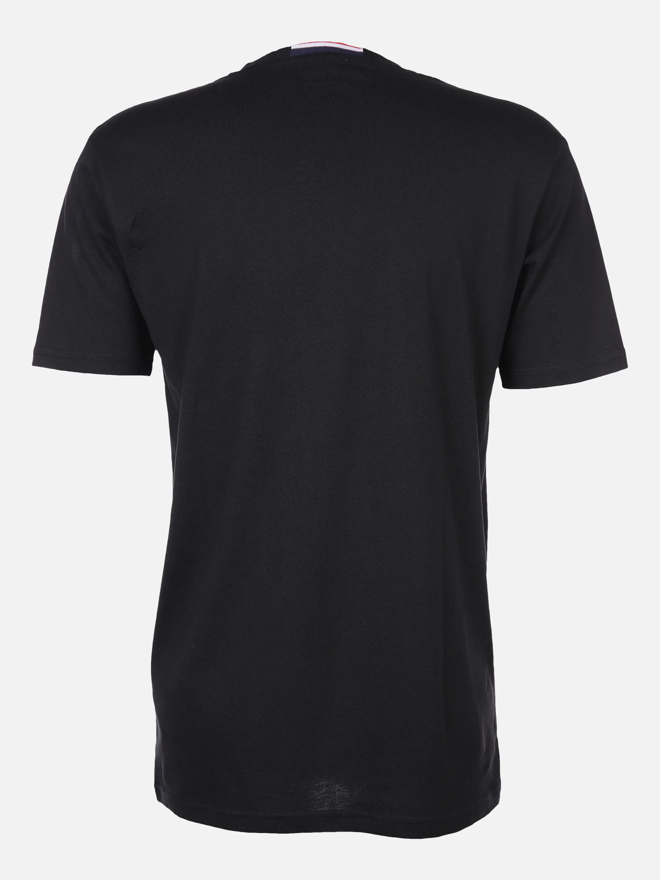 U.S. Polo Assn. He. T-Shirt 1/2 Arm Logostickerei Schwarz 882065 BLACK 2