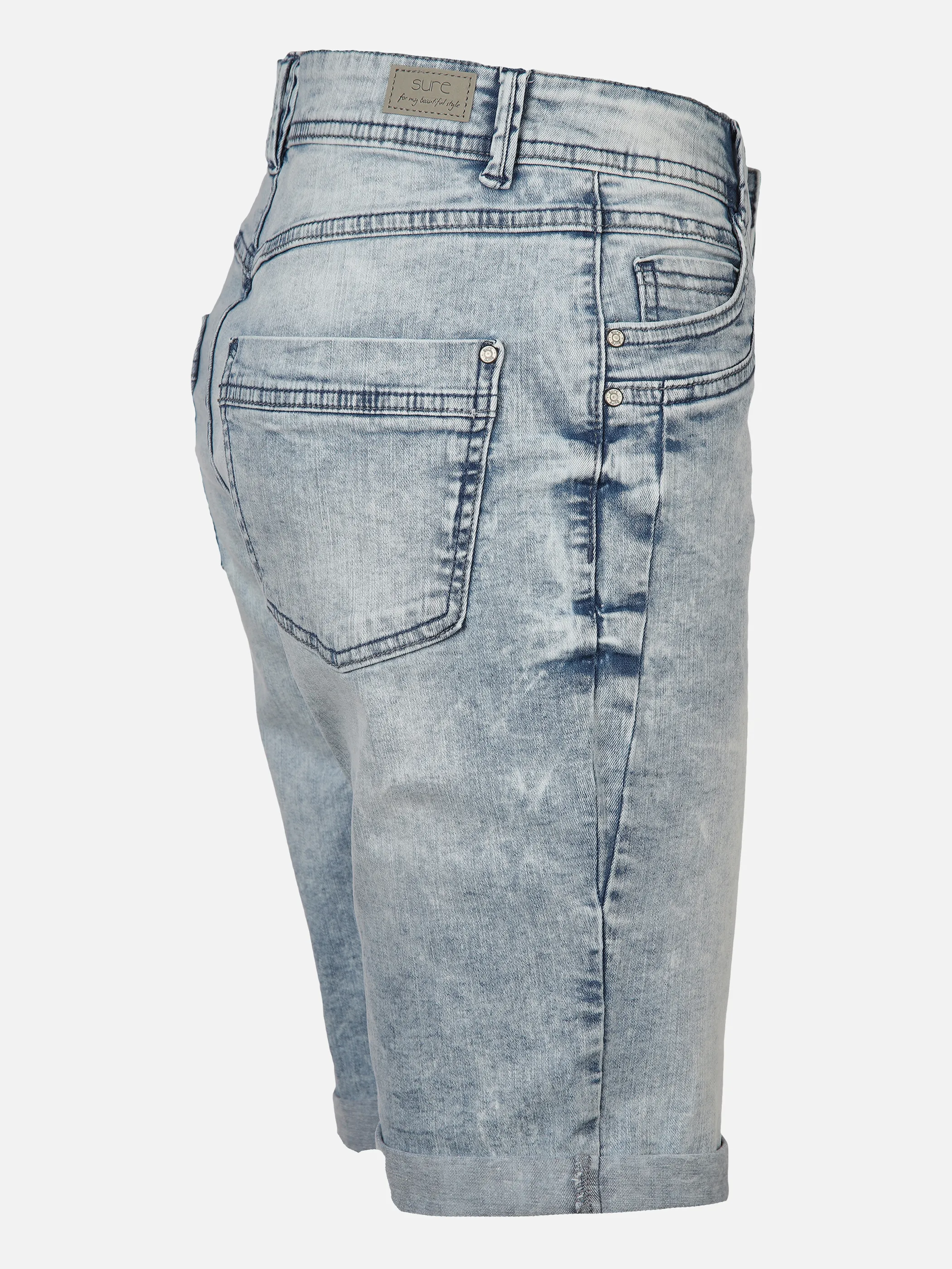 Sure Da-Jeansbermuda 'Ella' Blau 874798 HELLBLAU 3 Sure Da-Jeansbermuda 'Ella' Blau 874798 HELLBLAU 3