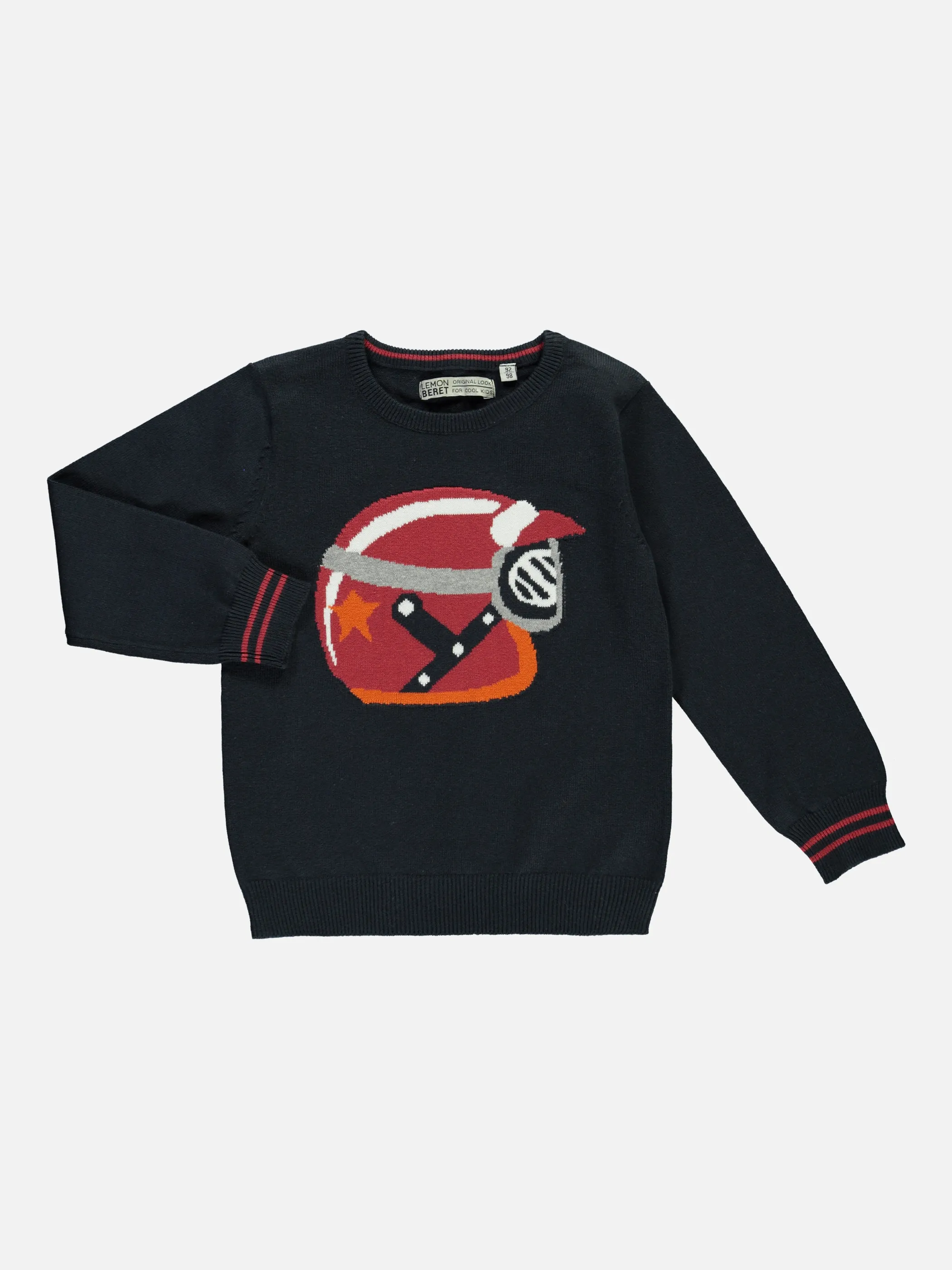 Stop + Go MB Pullover in dunkelblau mit Blau 844936 DUNKELBLAU 1 Stop + Go MB Pullover in dunkelblau mit Blau 844936 DUNKELBLAU 1