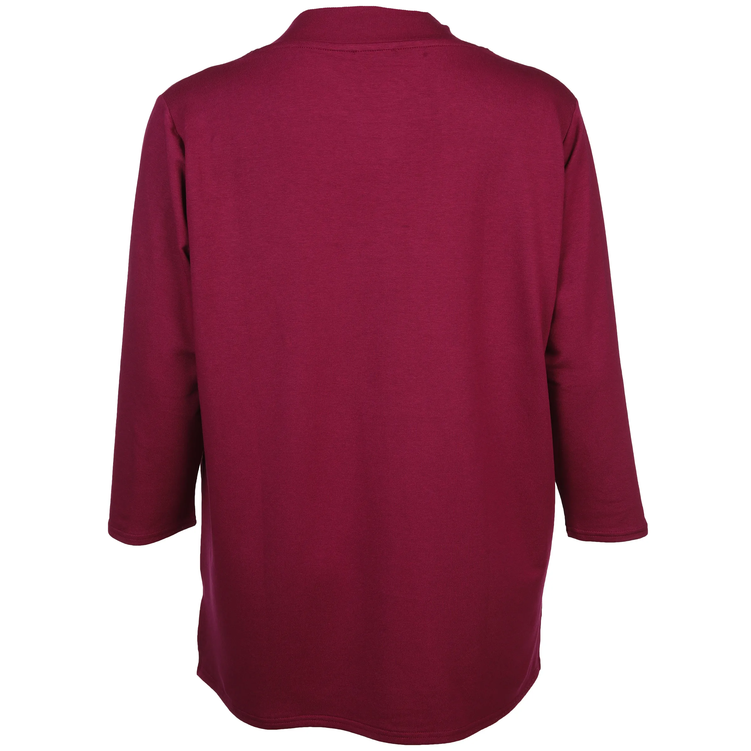 Sonja Blank Da-gr.Gr.Sweatshirt m. Druck Rot 880491 BROMBEERE 2