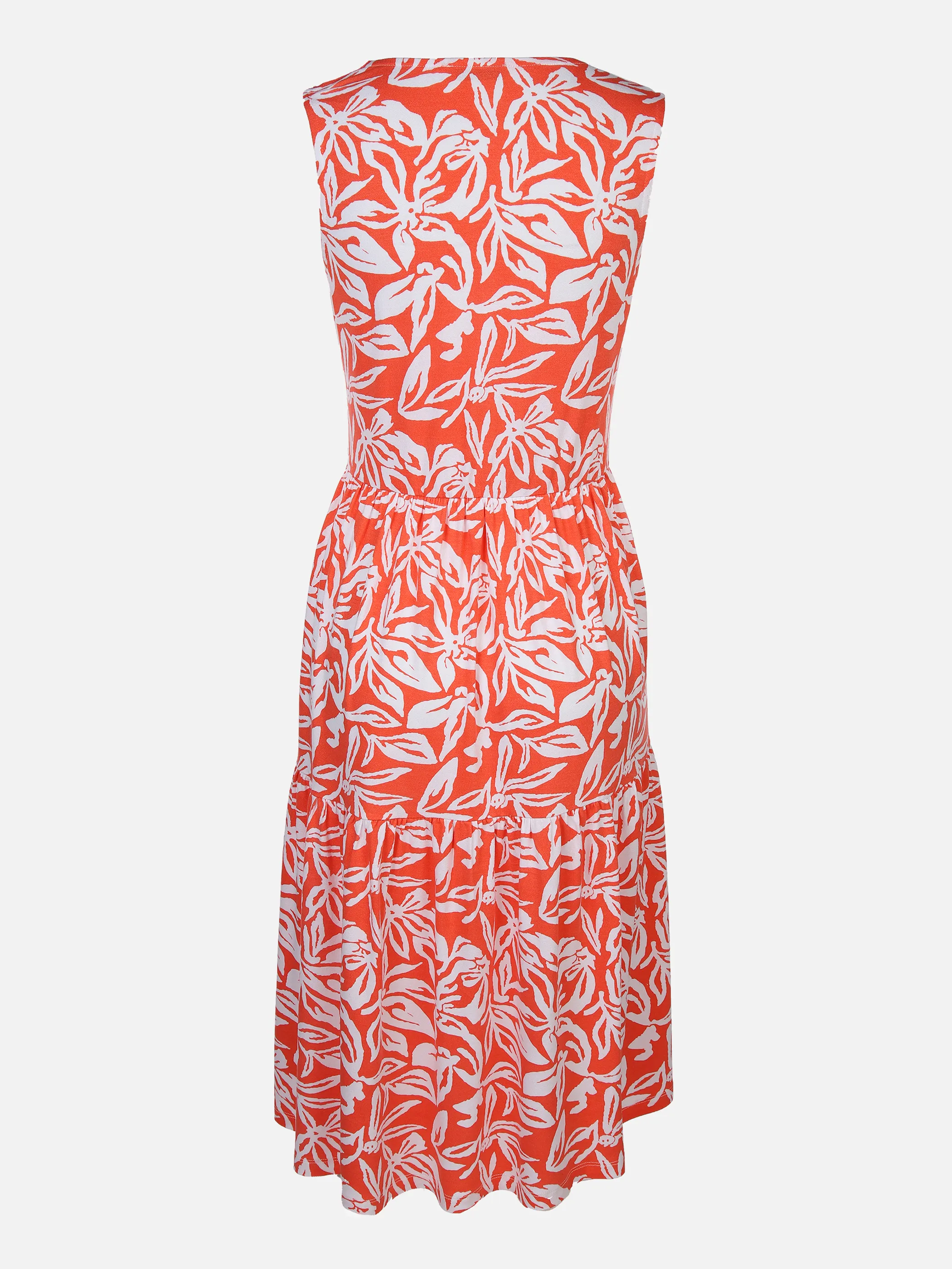 Lisa Tossa Da-Jerseykleid m. AOP, ohne Ar Orange 879048 PRINT 2 2