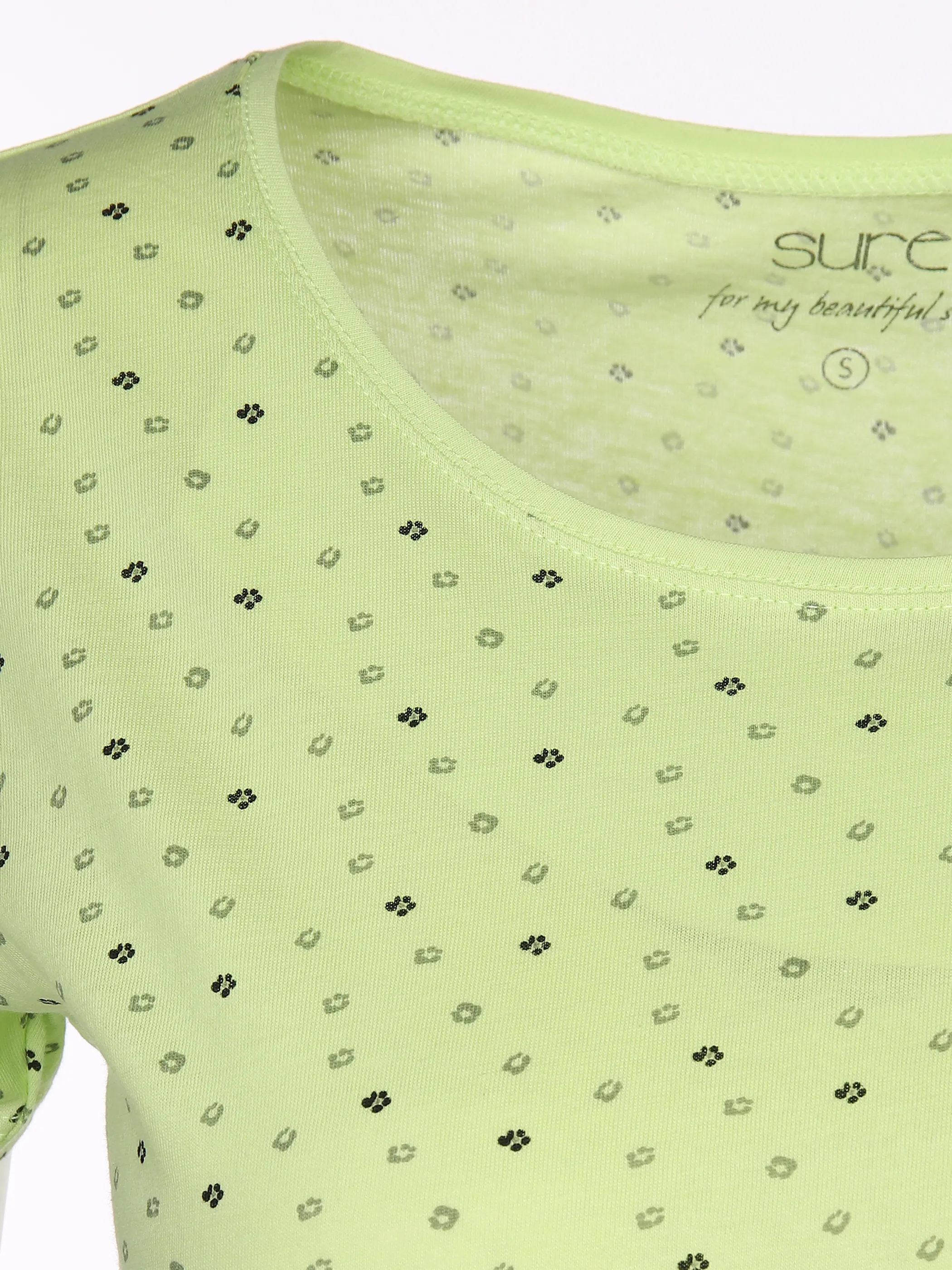 Sure Da-T-Shirt 2er-Pack Druck/Uni Grün 873327 PISTAZIE 3 Sure Da-T-Shirt 2er-Pack Druck/Uni Grün 873327 PISTAZIE 3