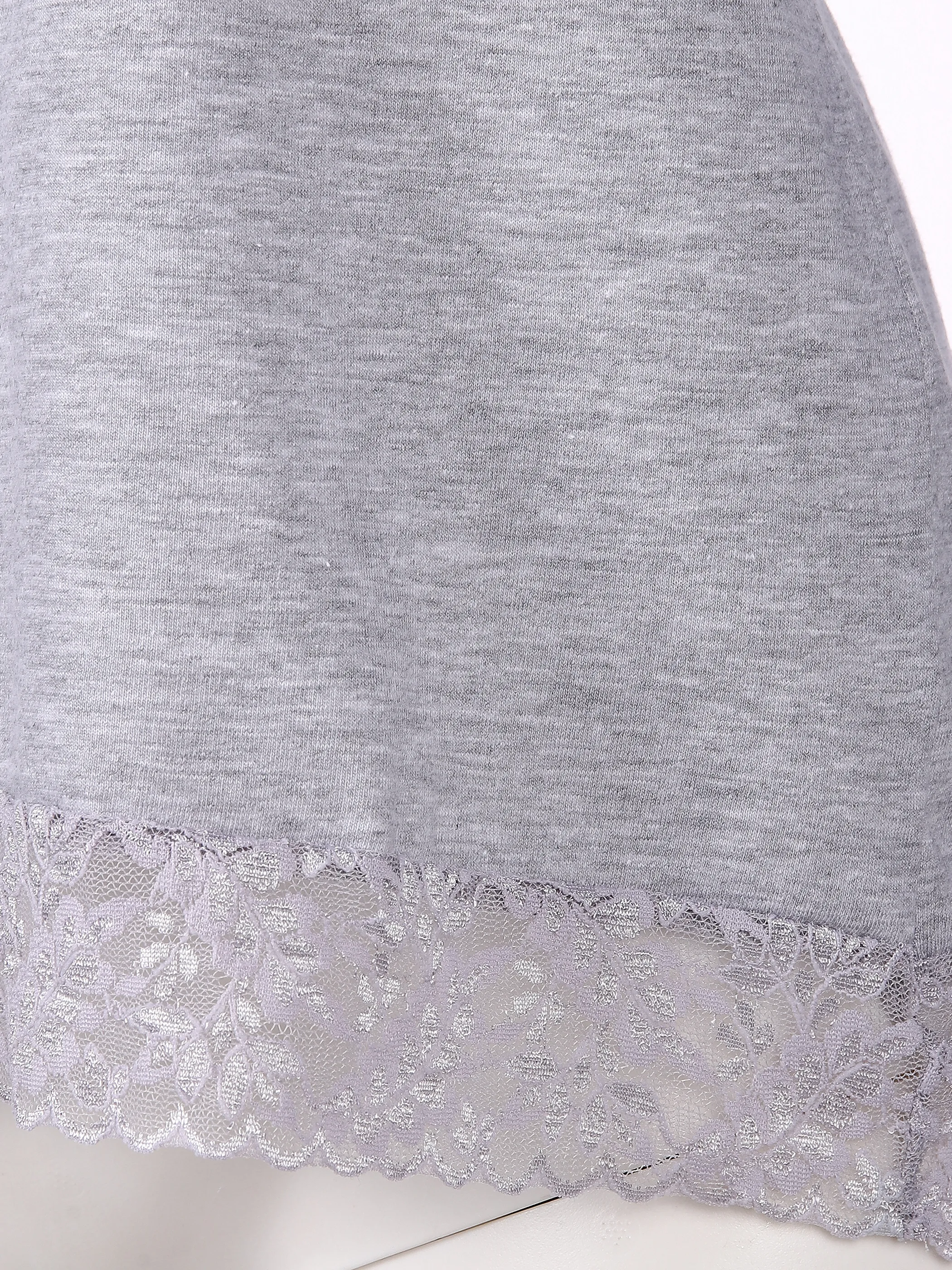 Sure Da. Shirt Spitze Grau 844917 GREY 3 Sure Da. Shirt Spitze Grau 844917 GREY 3