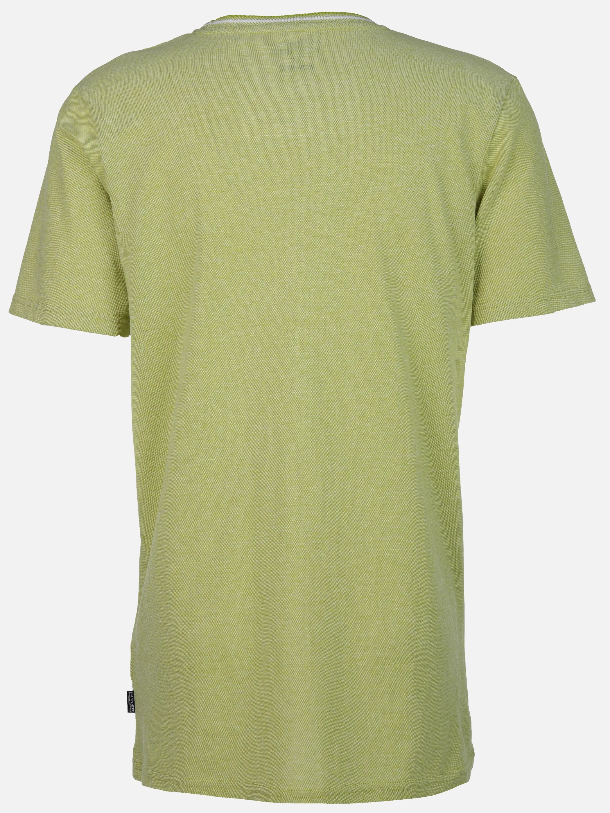Jim Spencer He. T-Shirt 1/2 Arm twisted Gelb 906257 LEMON 2