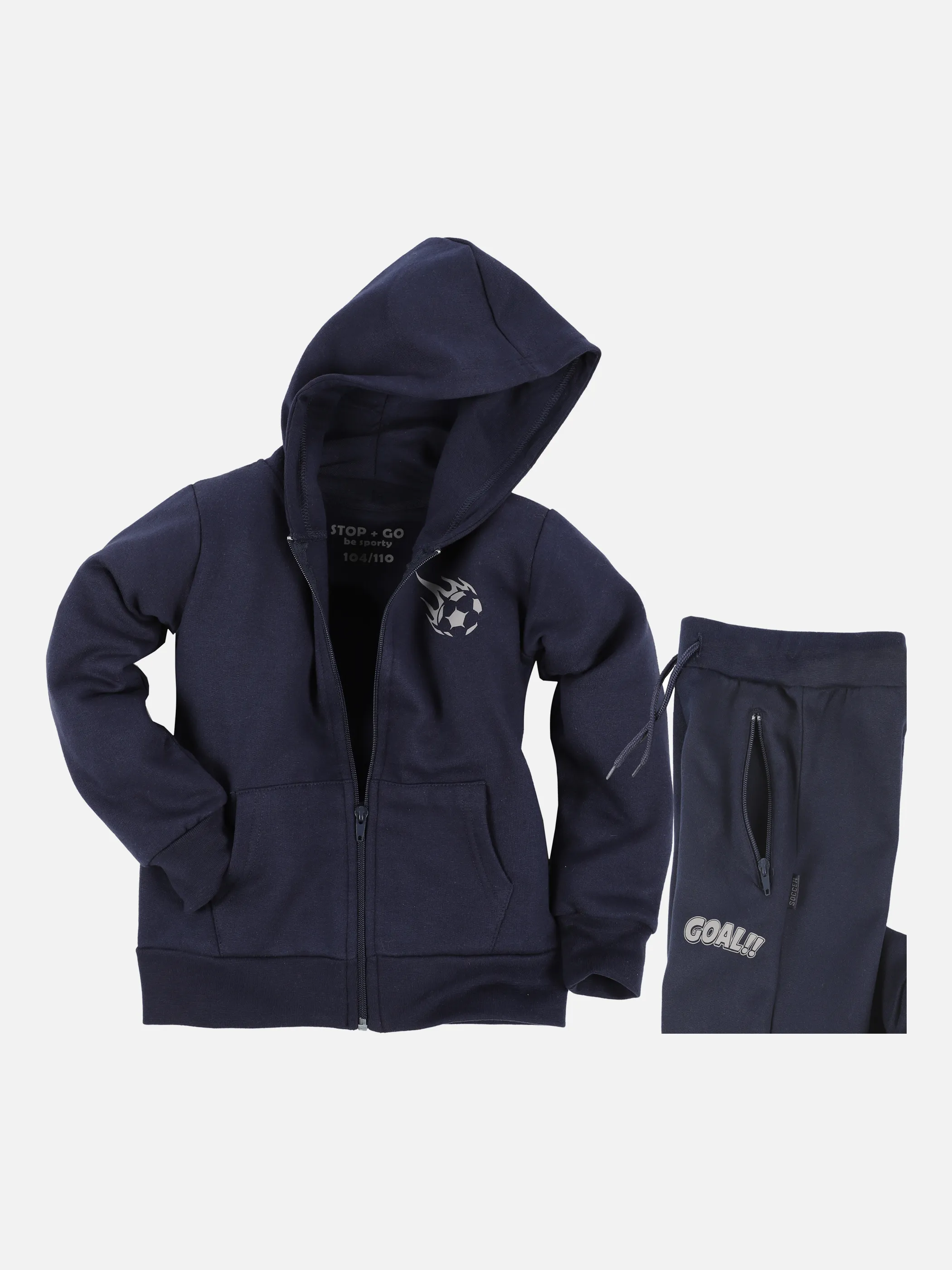 Stop + Go Kn-Jogginganzug Blau 868416 NAVY 1