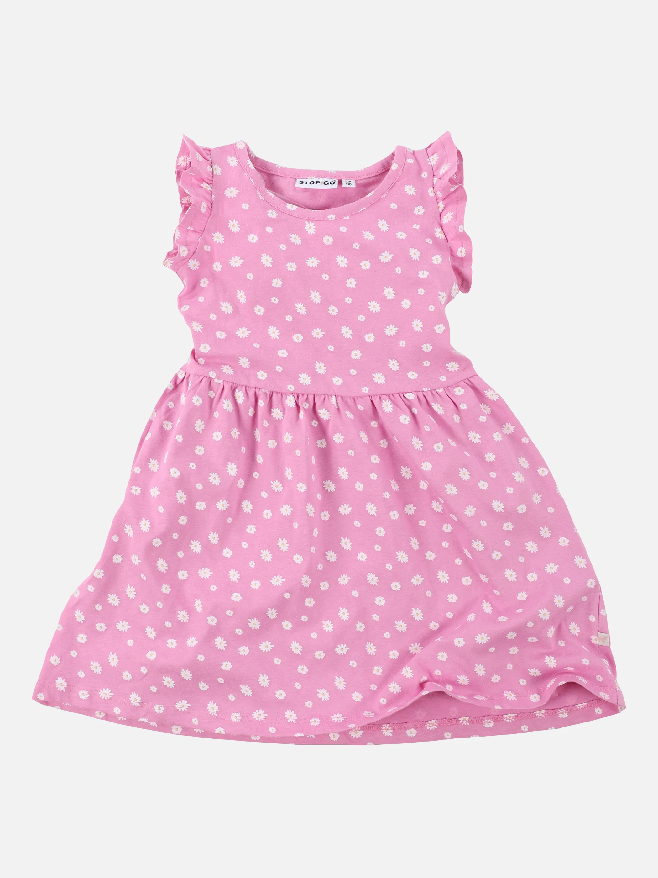 Stop + Go KM Kleid mit AOP und Schmetter Pink 875154 PINK 1